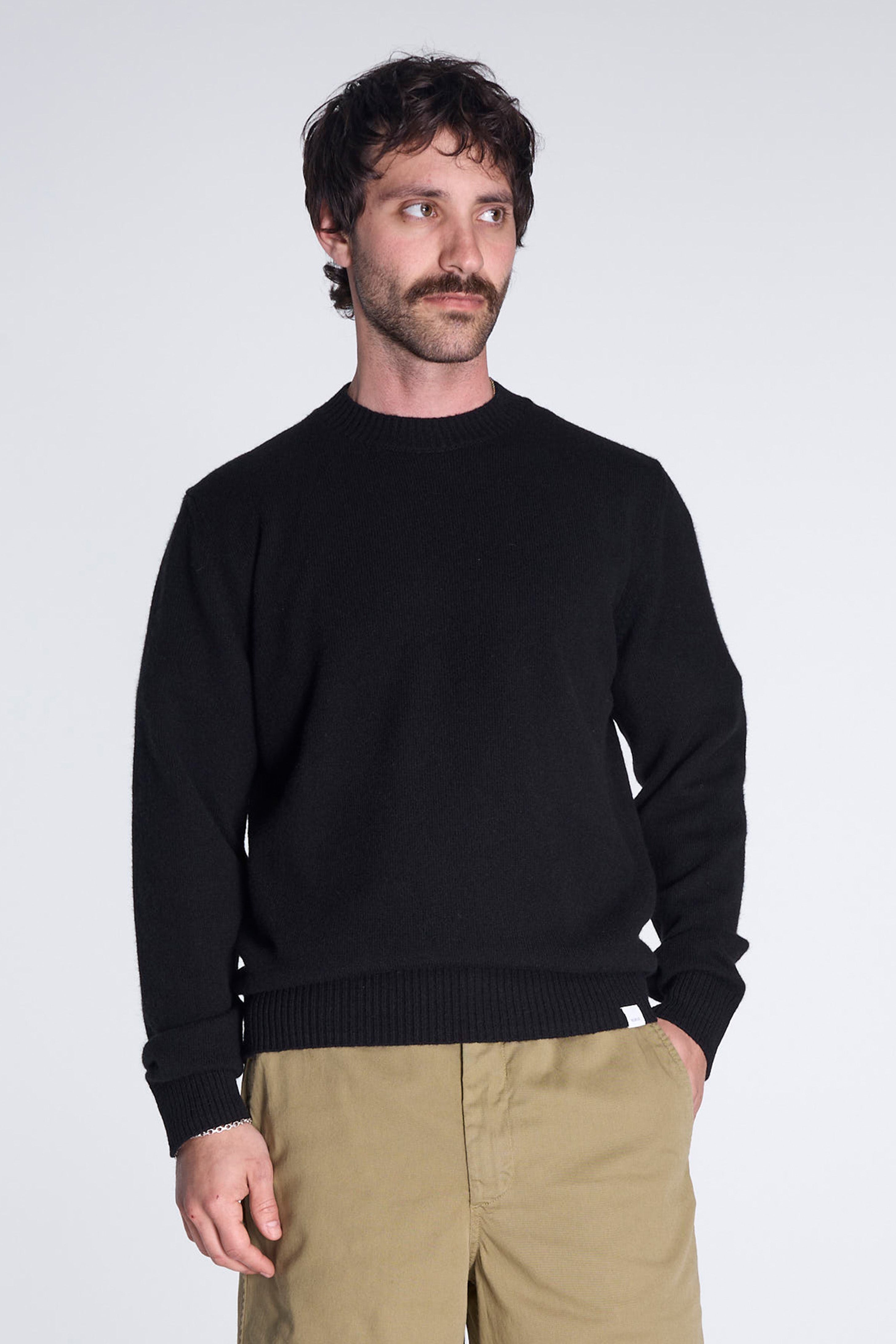 Norse Standard Merino Lambswool Sweater Black
