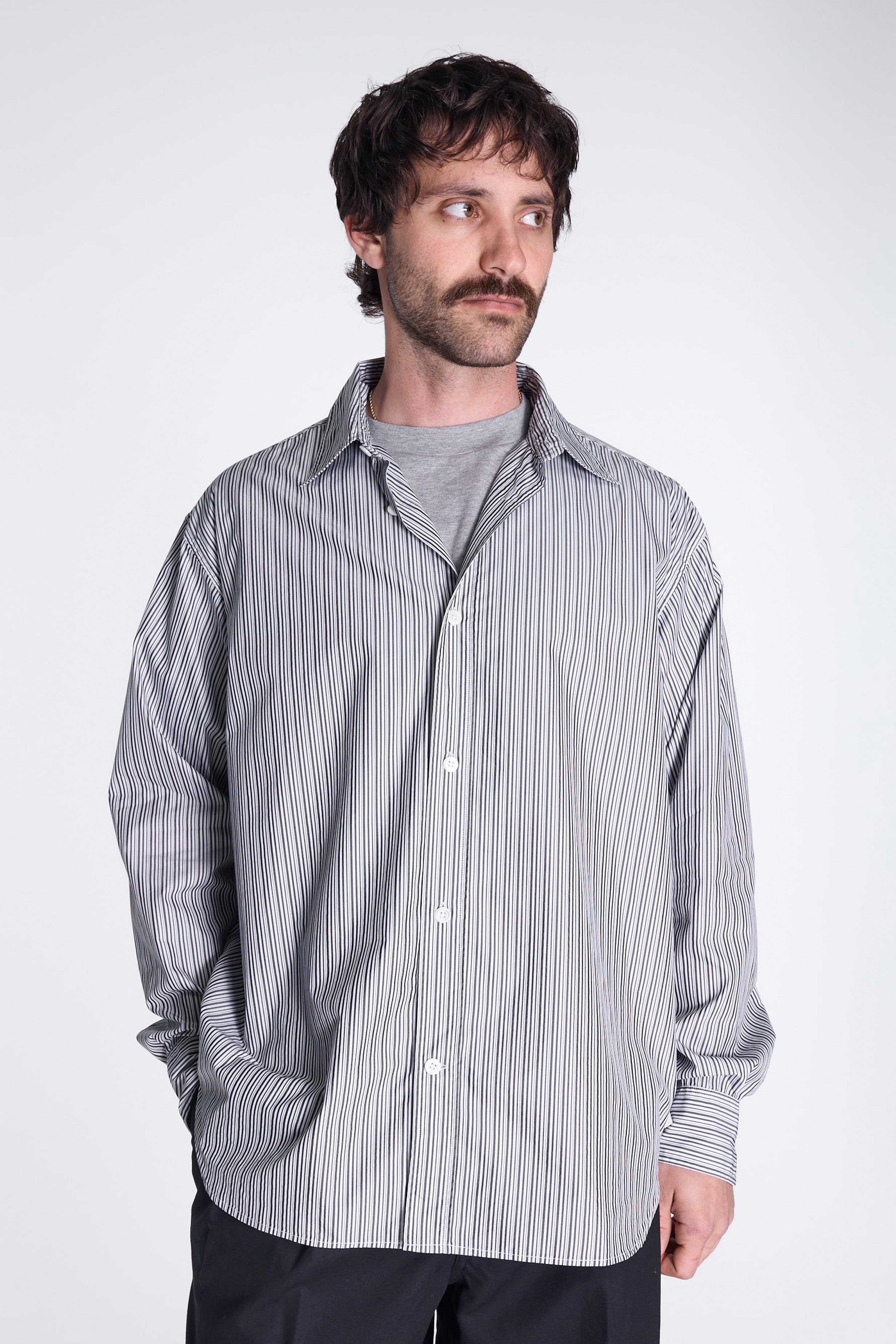 Ole Fine Oversize Shirt Black