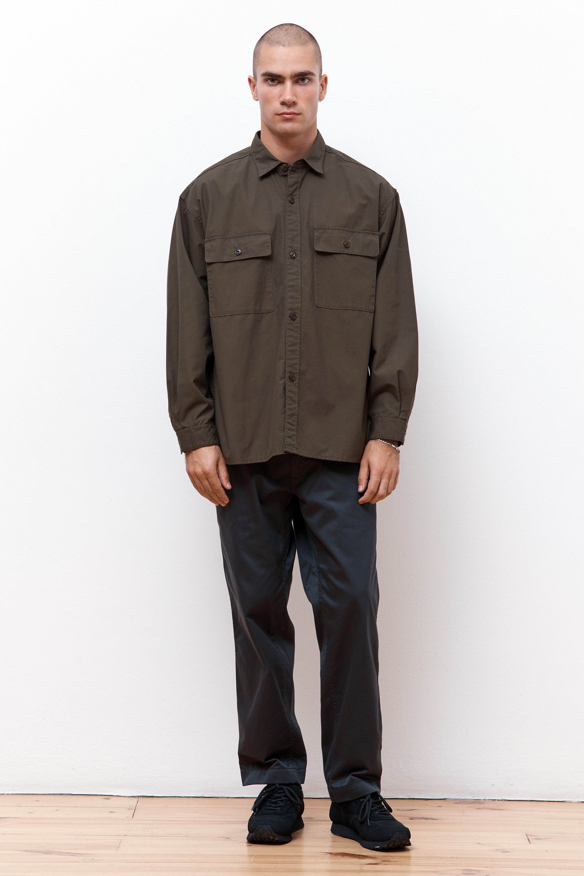 Utility Light Wind Shirt Khaki