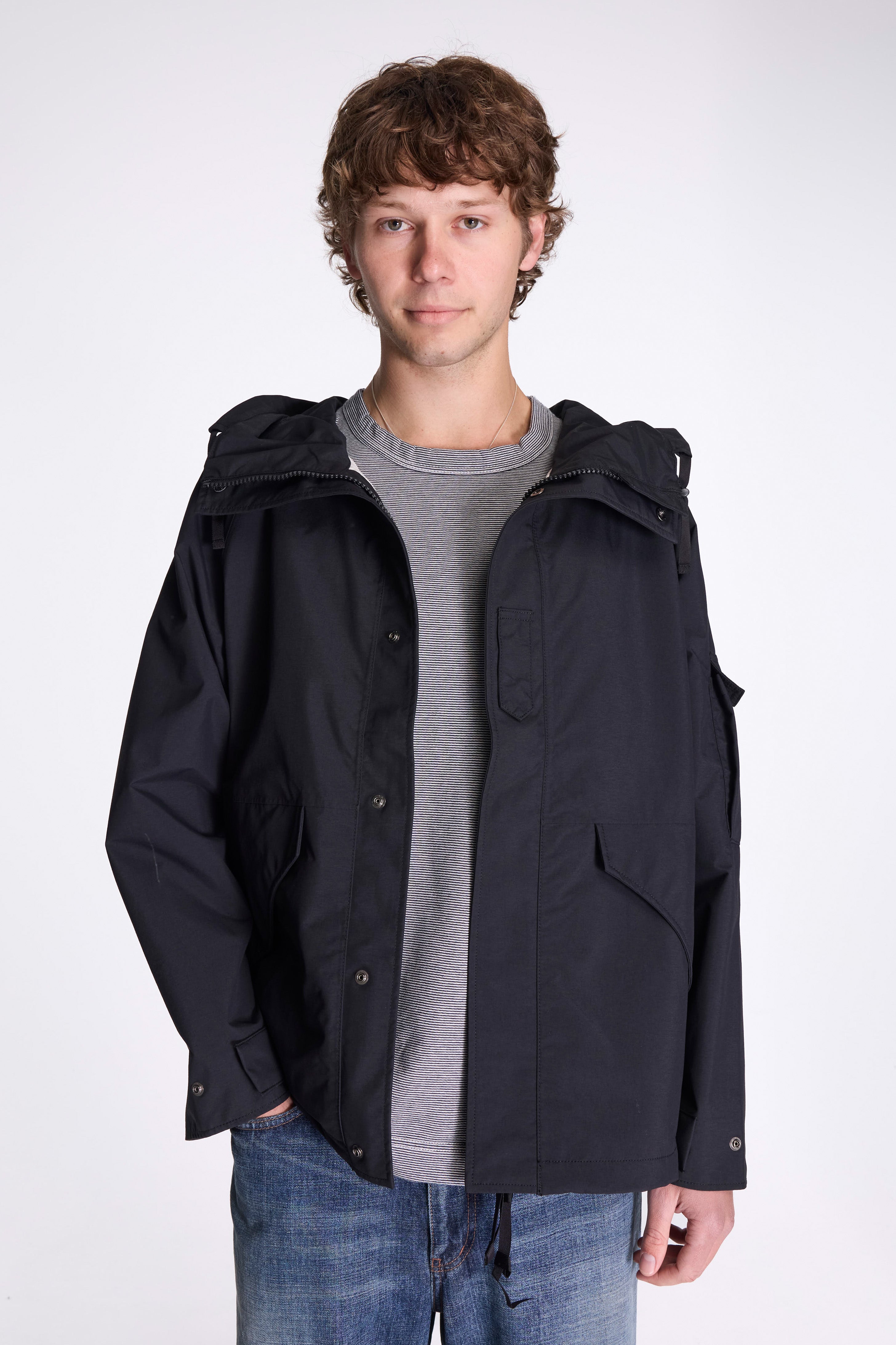 2L Nylon Gore-Tex Cruiser Jacket Black