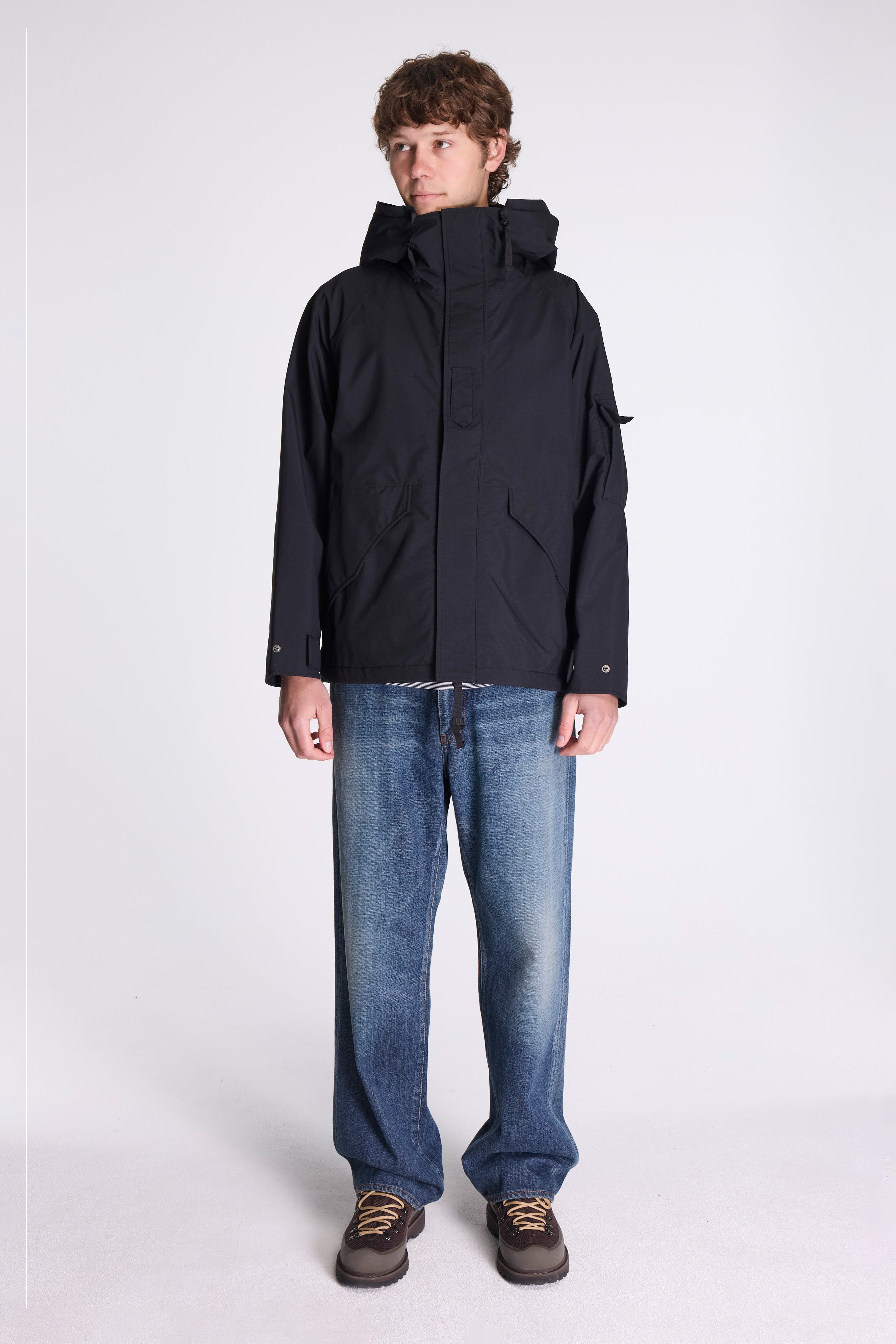2L Nylon Gore-Tex Cruiser Jacket Black
