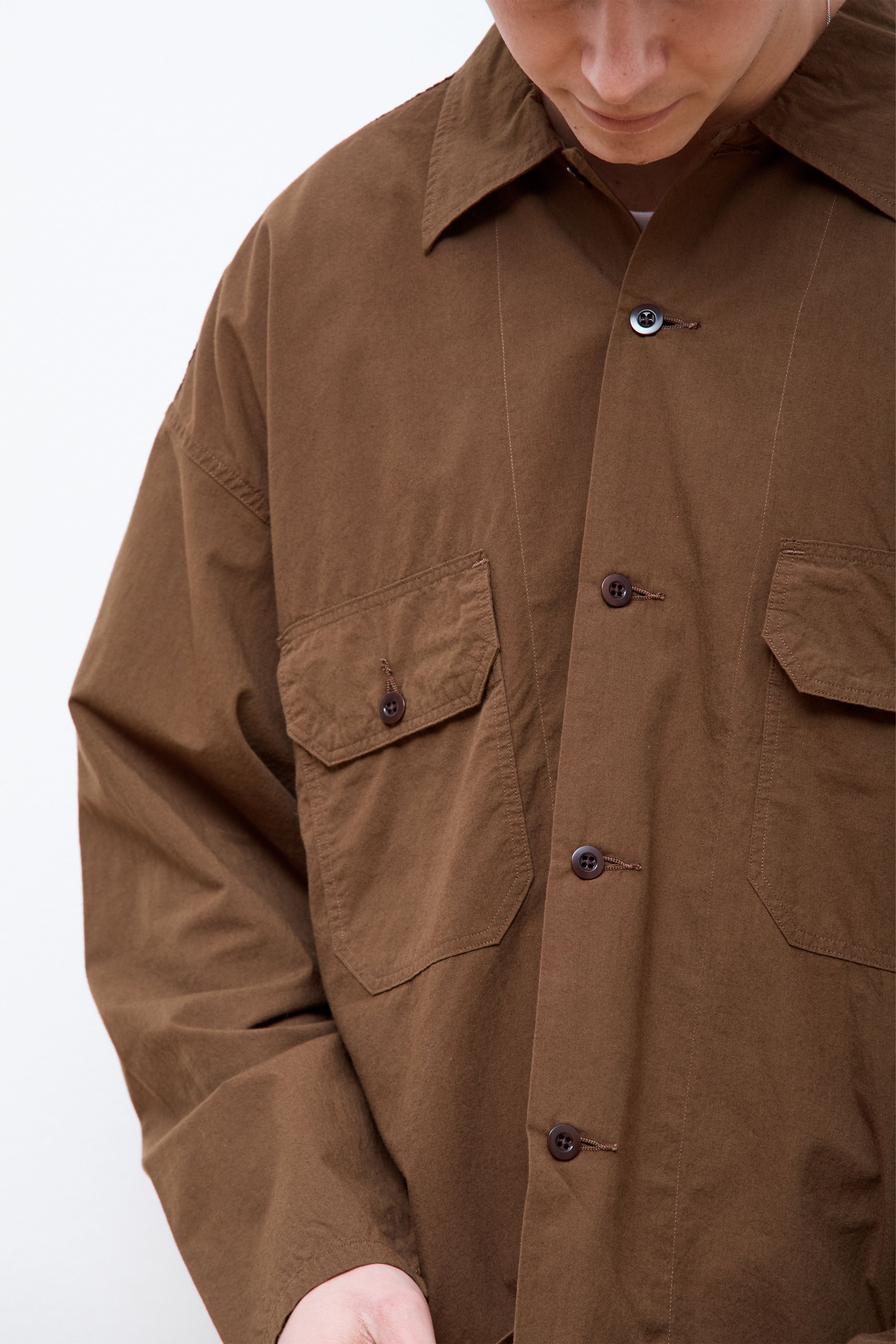 Cotton Wool Deck Shirt Coyote