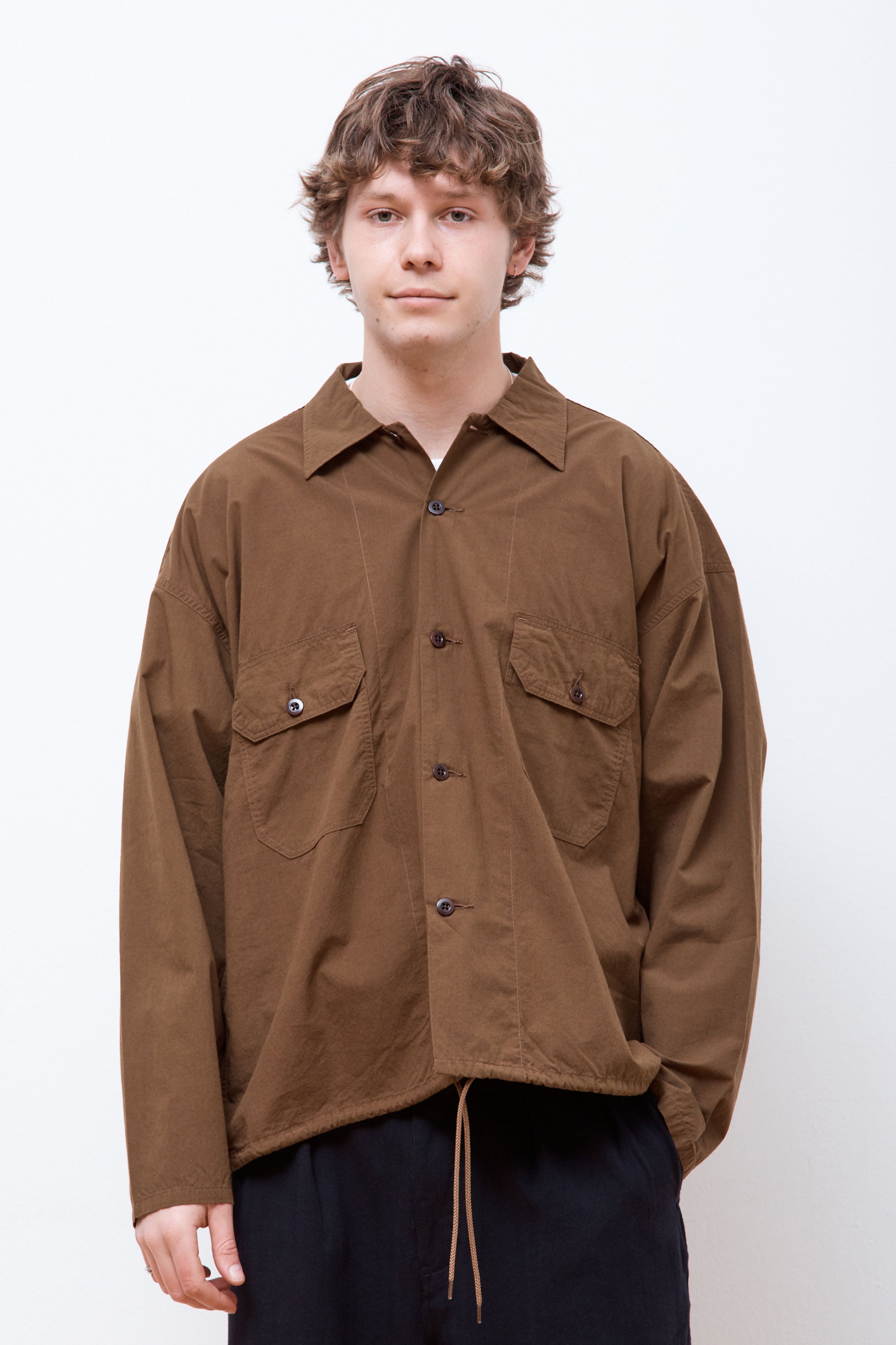 Cotton Wool Deck Shirt Coyote