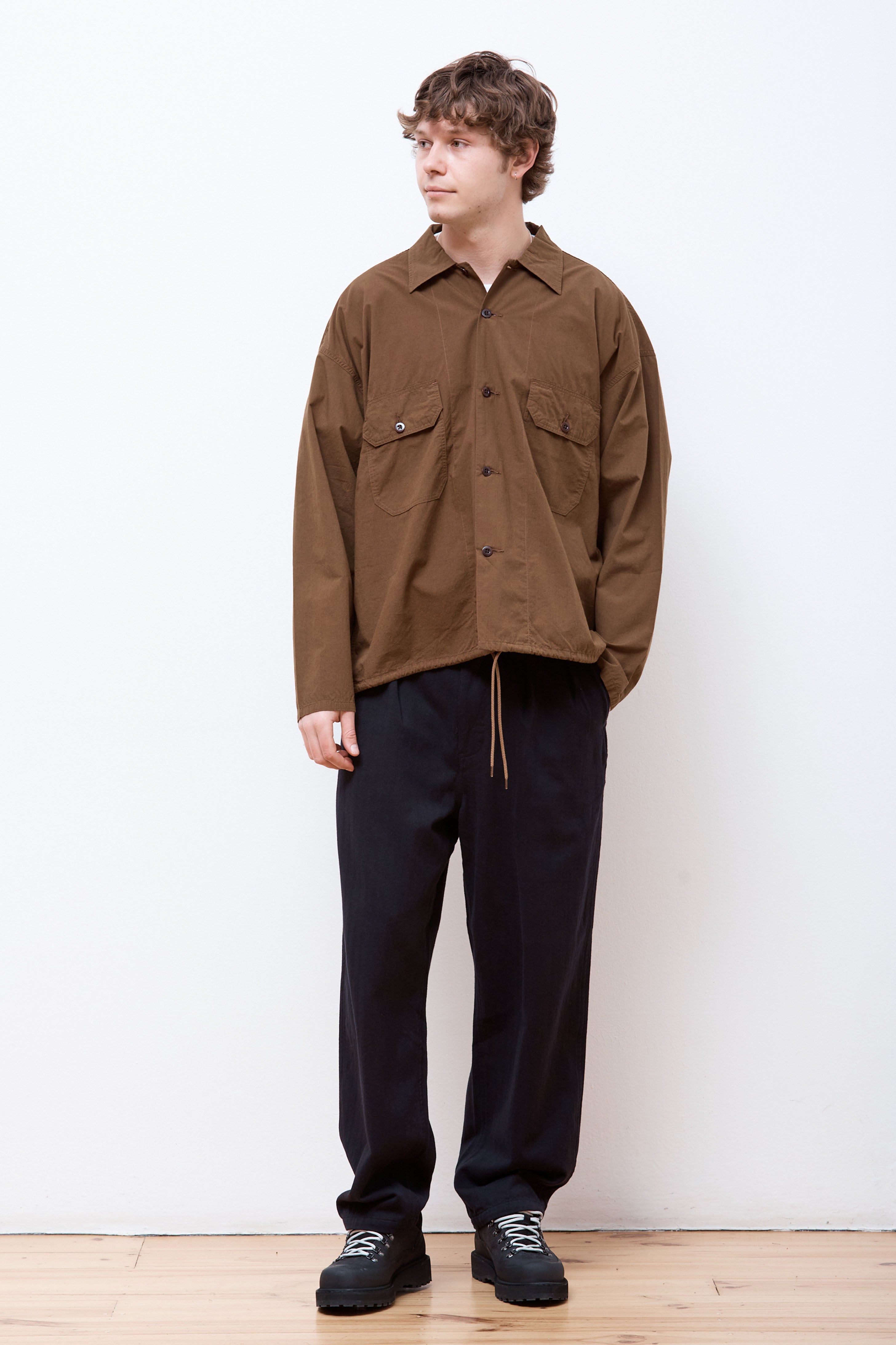 Cotton Wool Deck Shirt Coyote