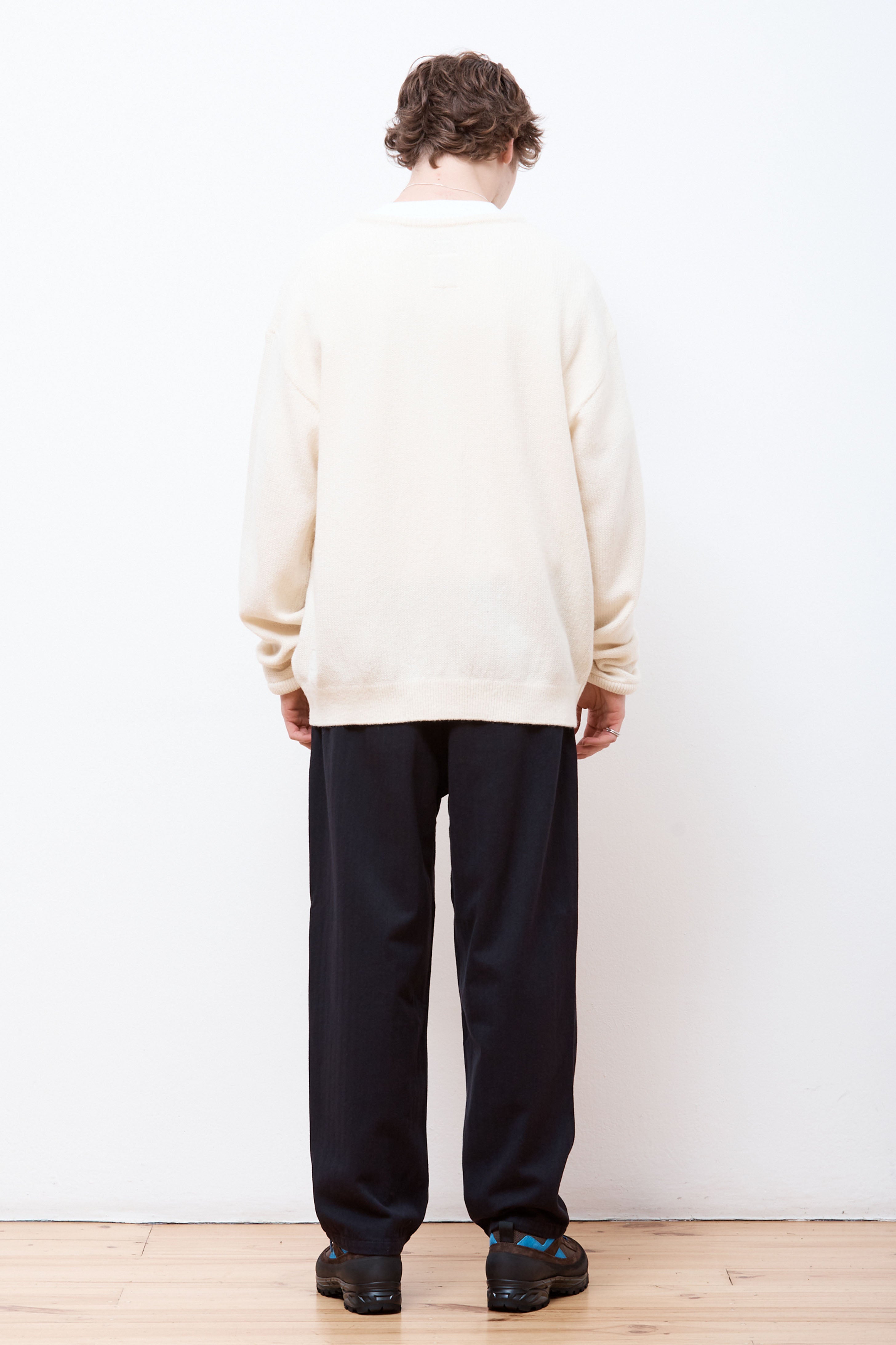 KODENSHI Wool Sweater Ecru