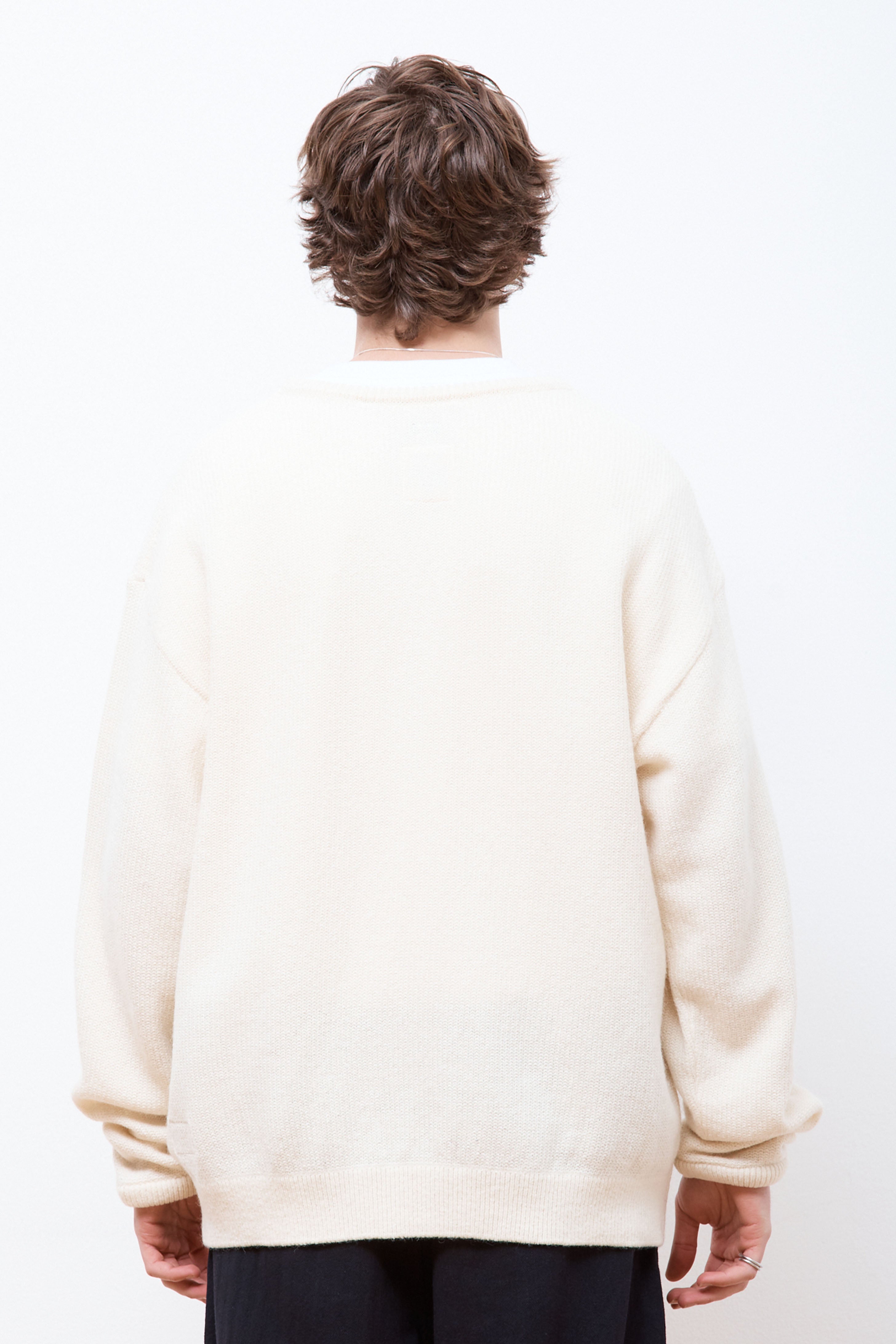 KODENSHI Wool Sweater Ecru