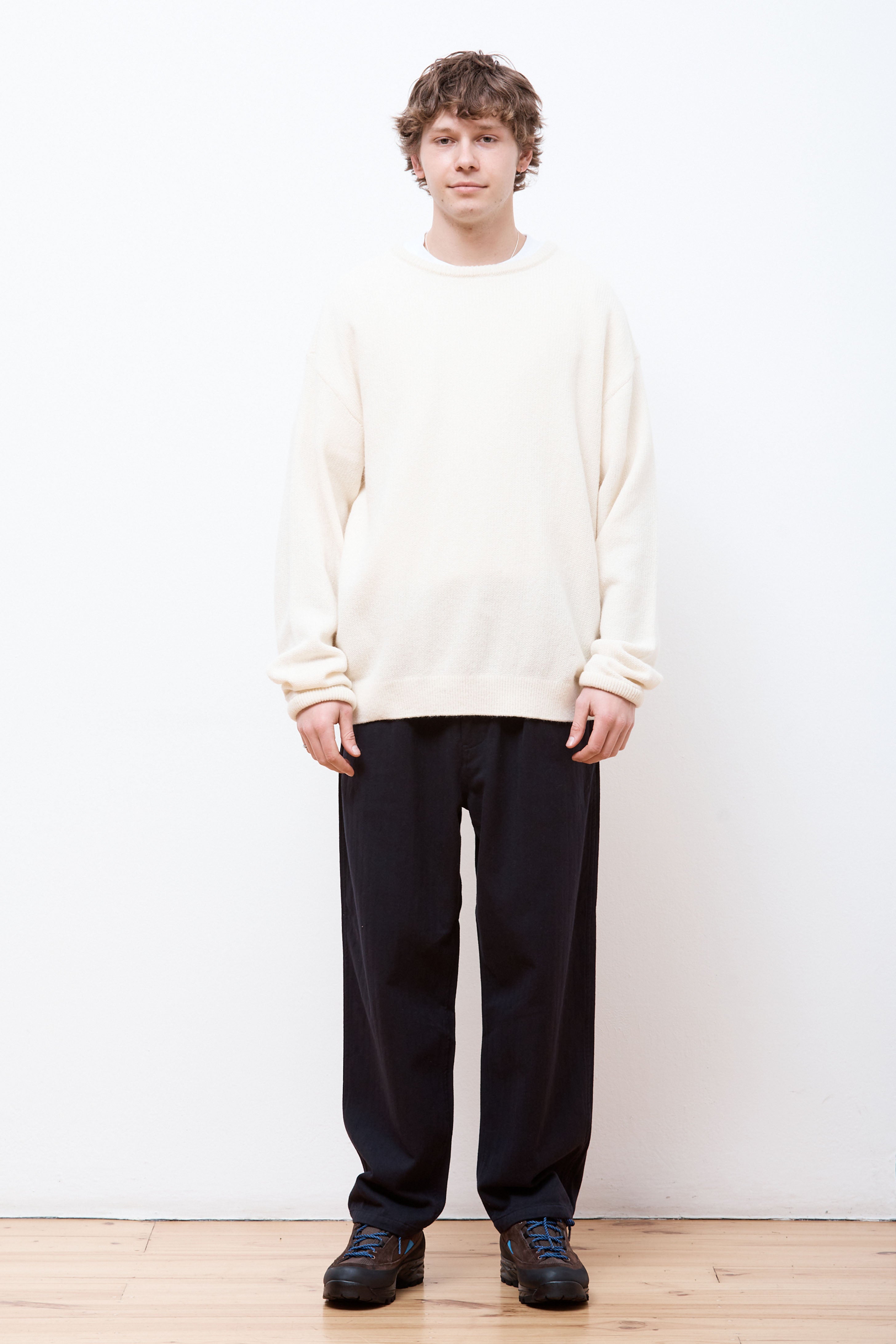 KODENSHI Wool Sweater Ecru