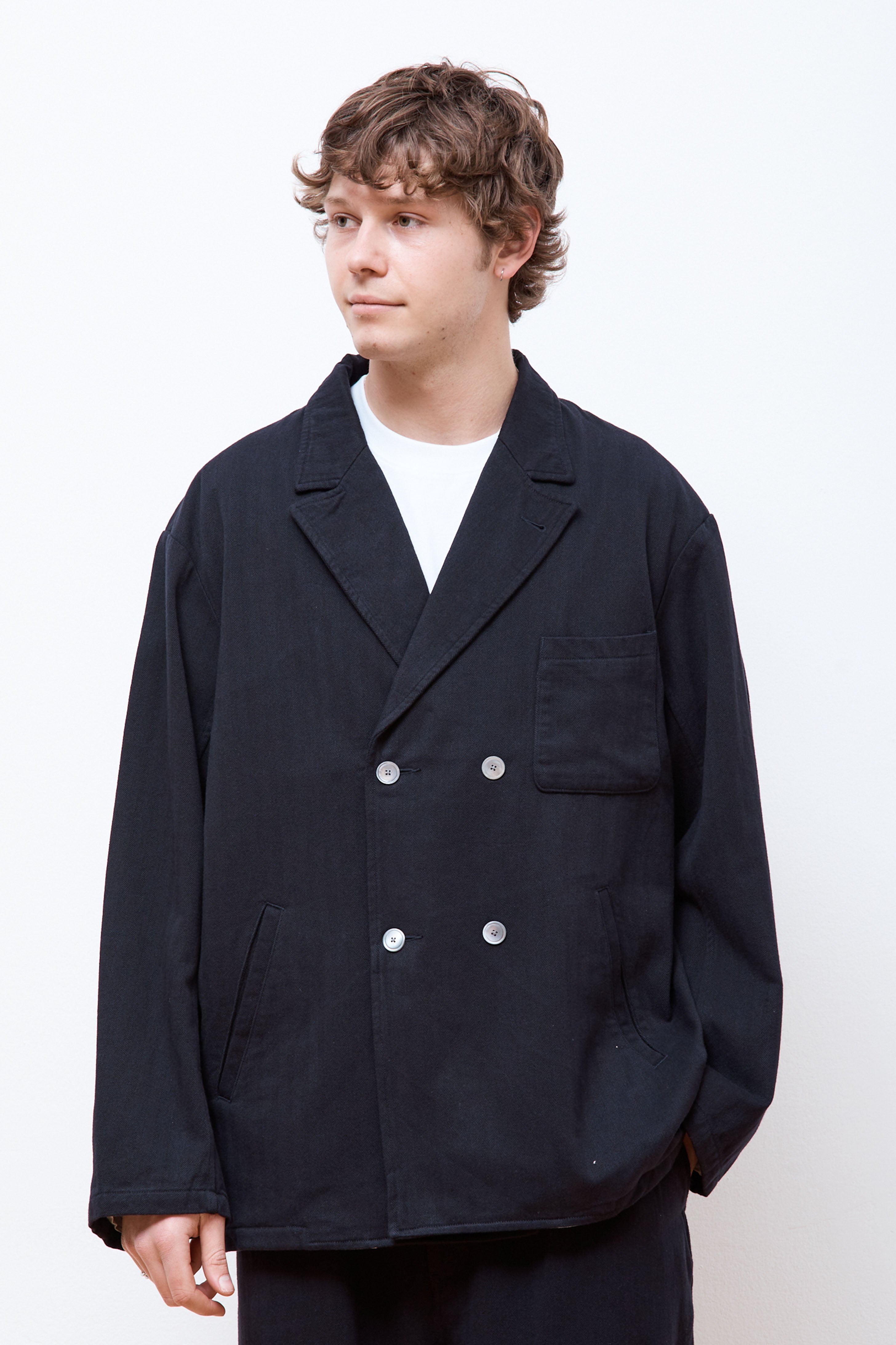 Cotton Wool Newport Jacket Deep Sea