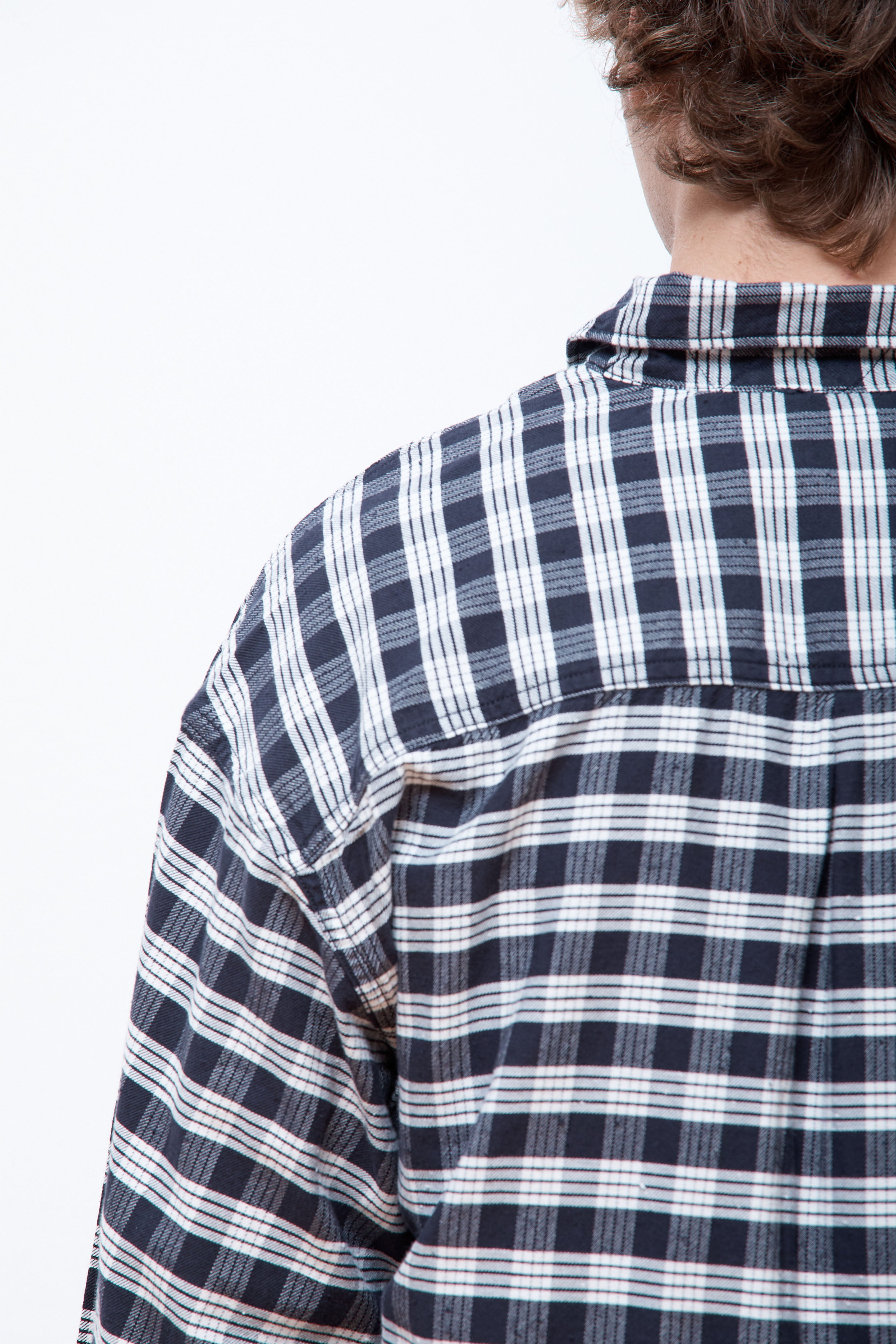 Cotton Nep Deck Shirt Navy