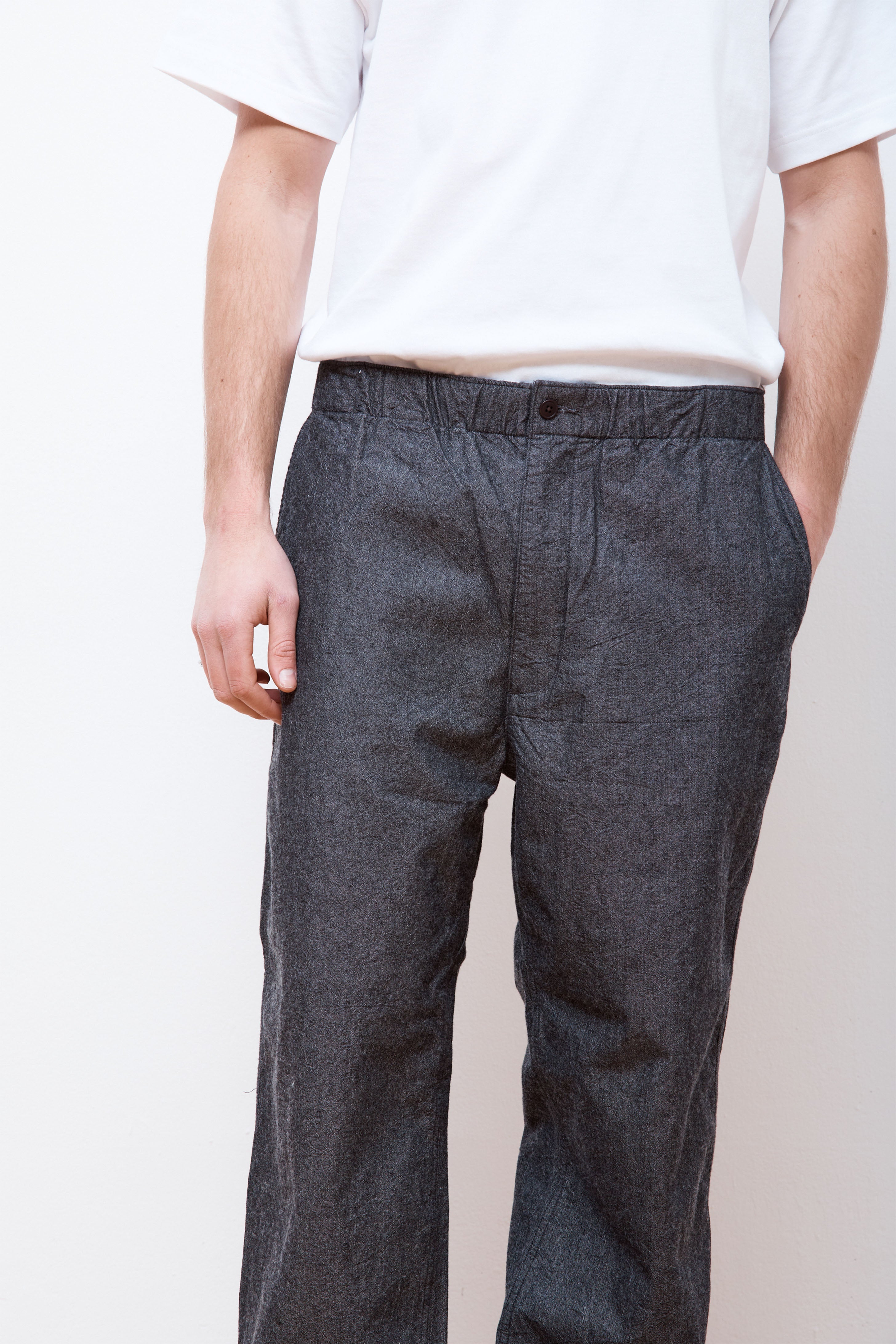 Cotton Wool Mariner Pants Heather Gray