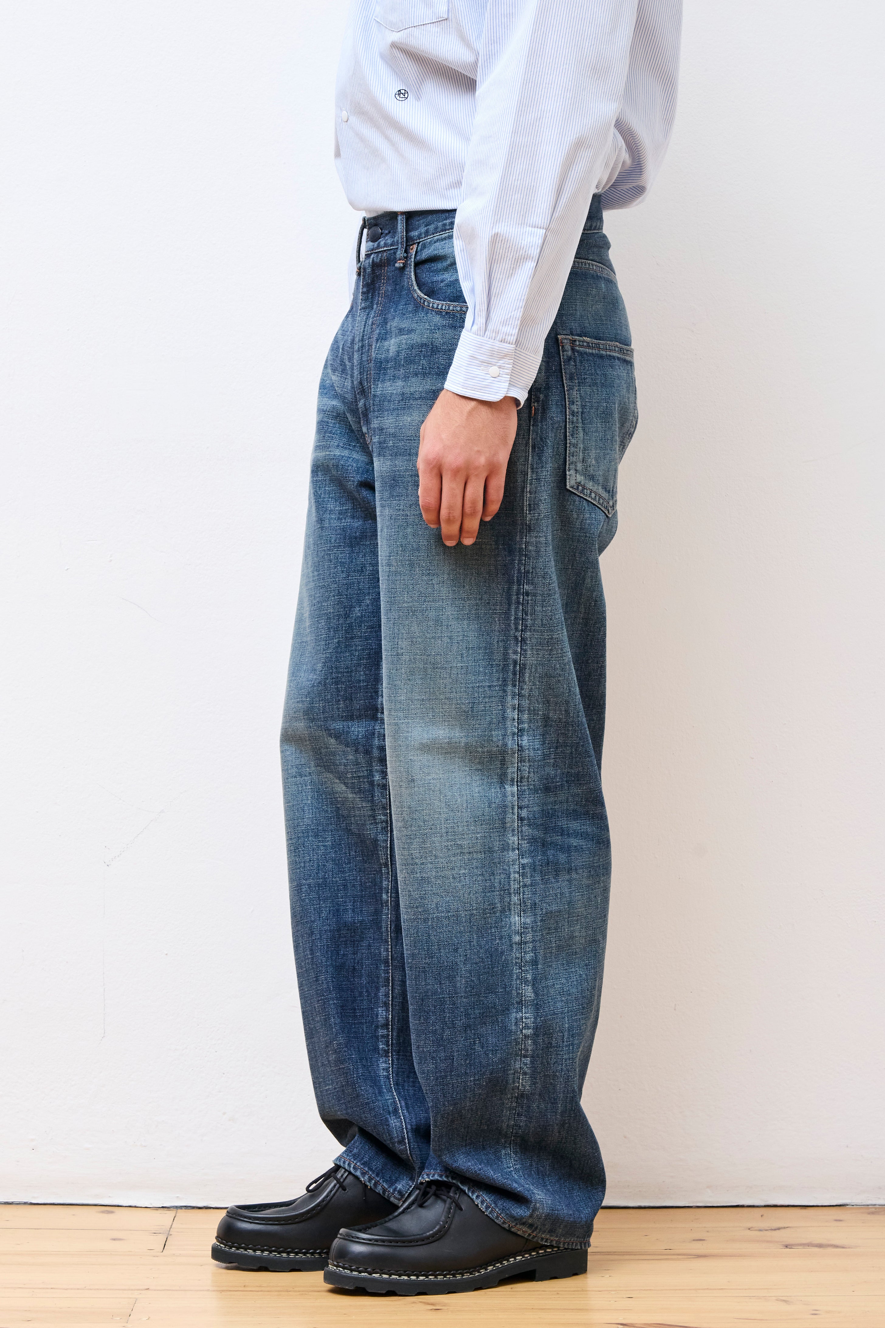 Selvage Denim Pants Vintage Indigo