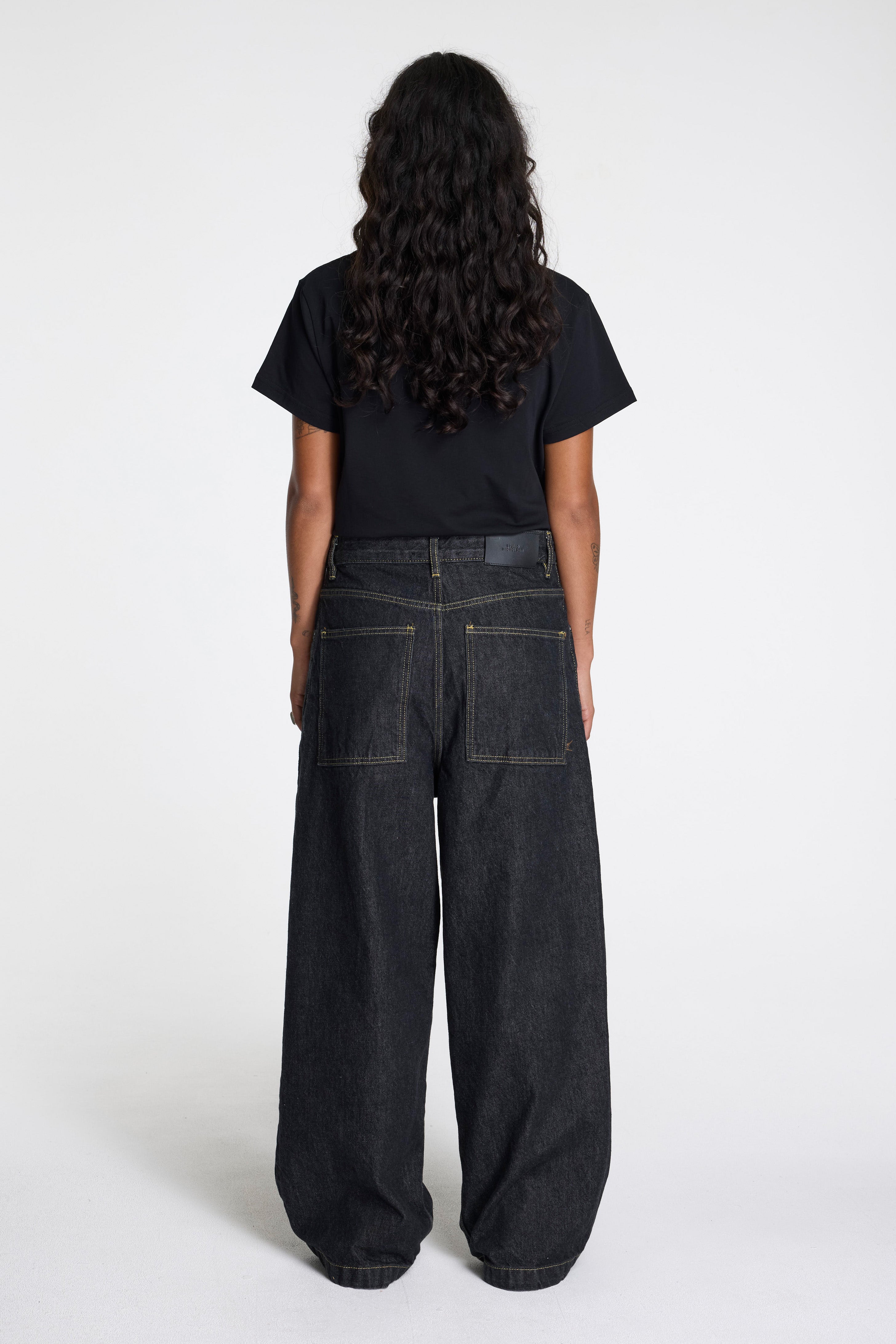 Neive Denim Pant Black