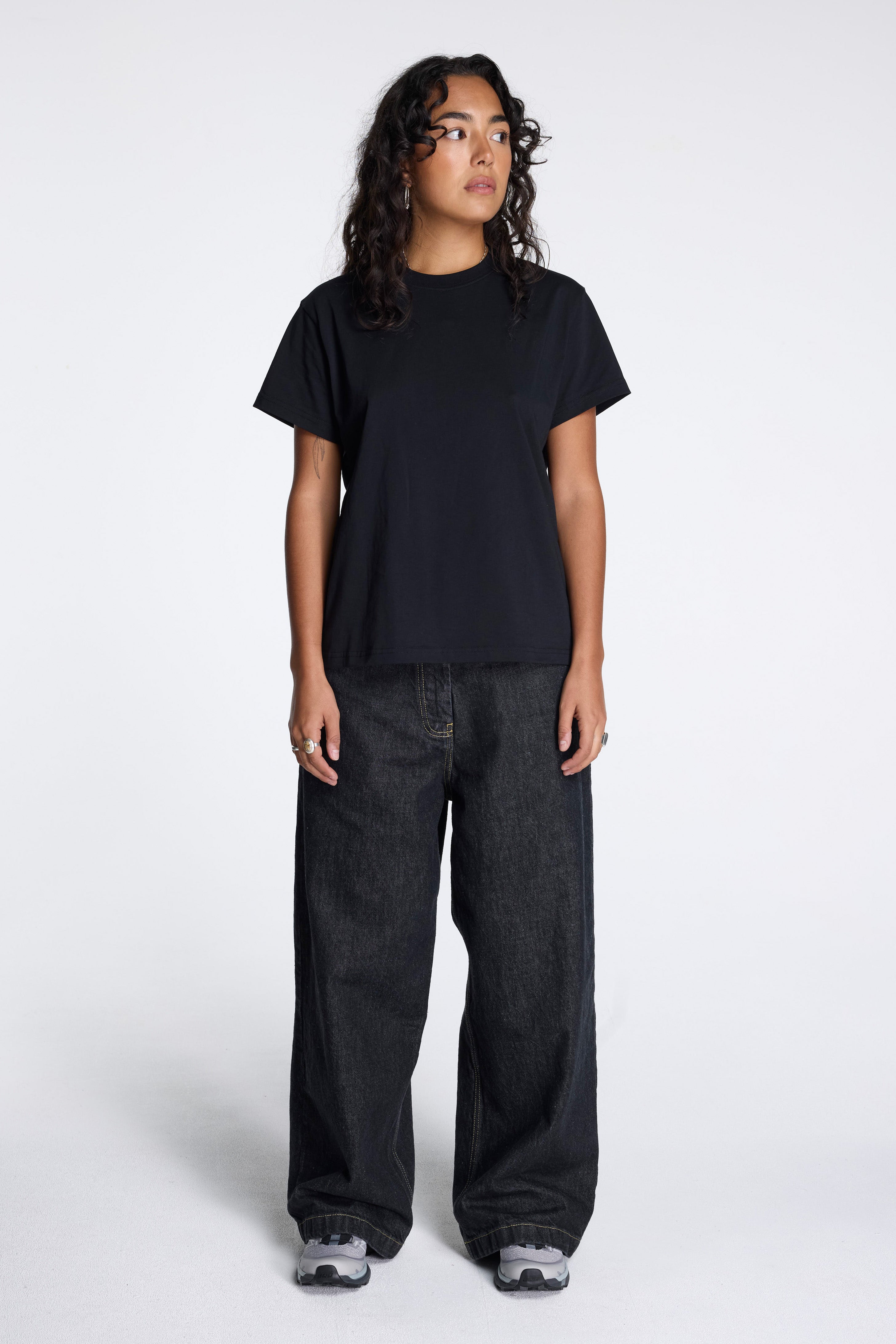 Neive Denim Pant Black