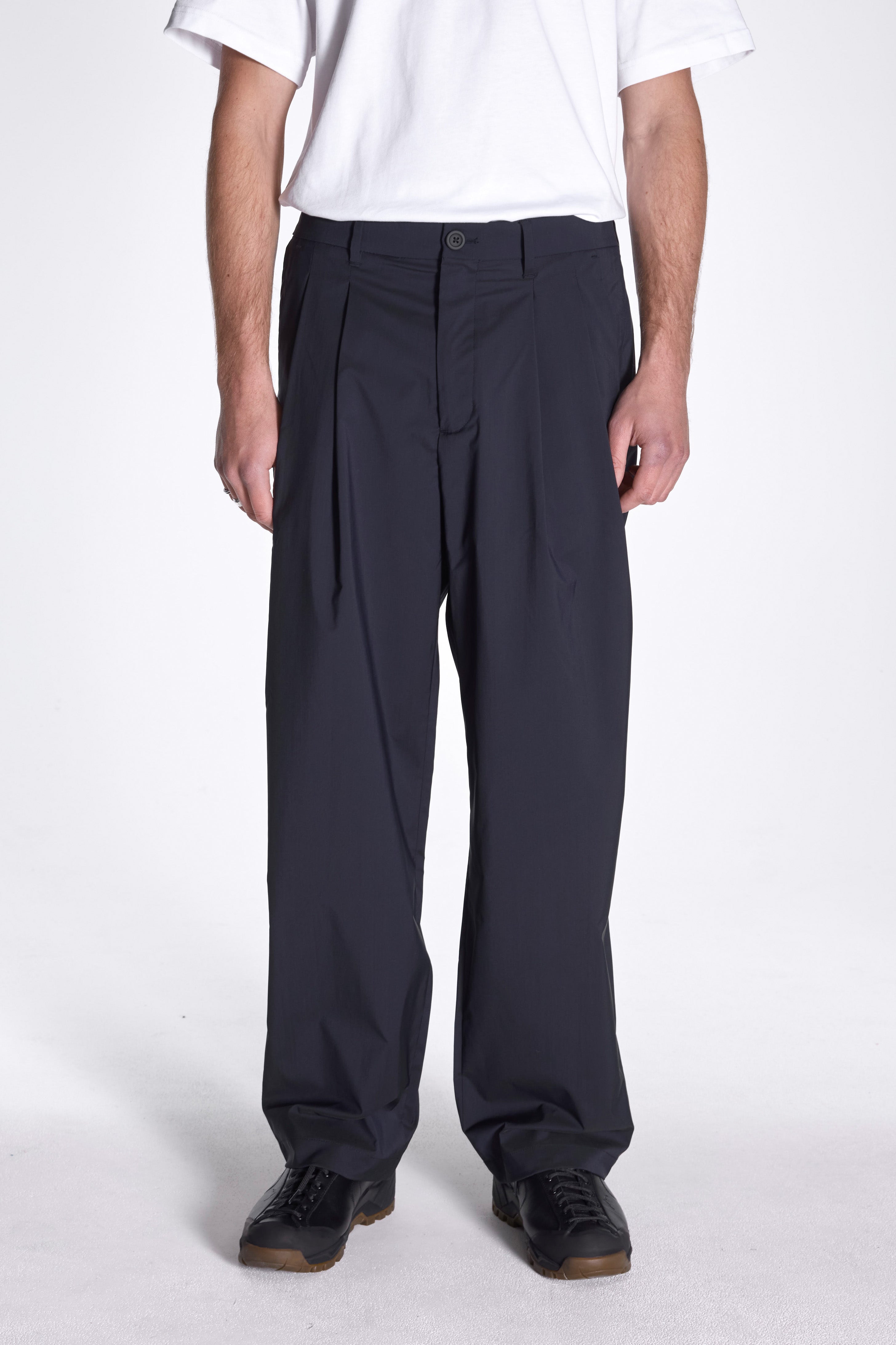 Benn Relaxed Alpinix Smart Merino Pants Dark Navy