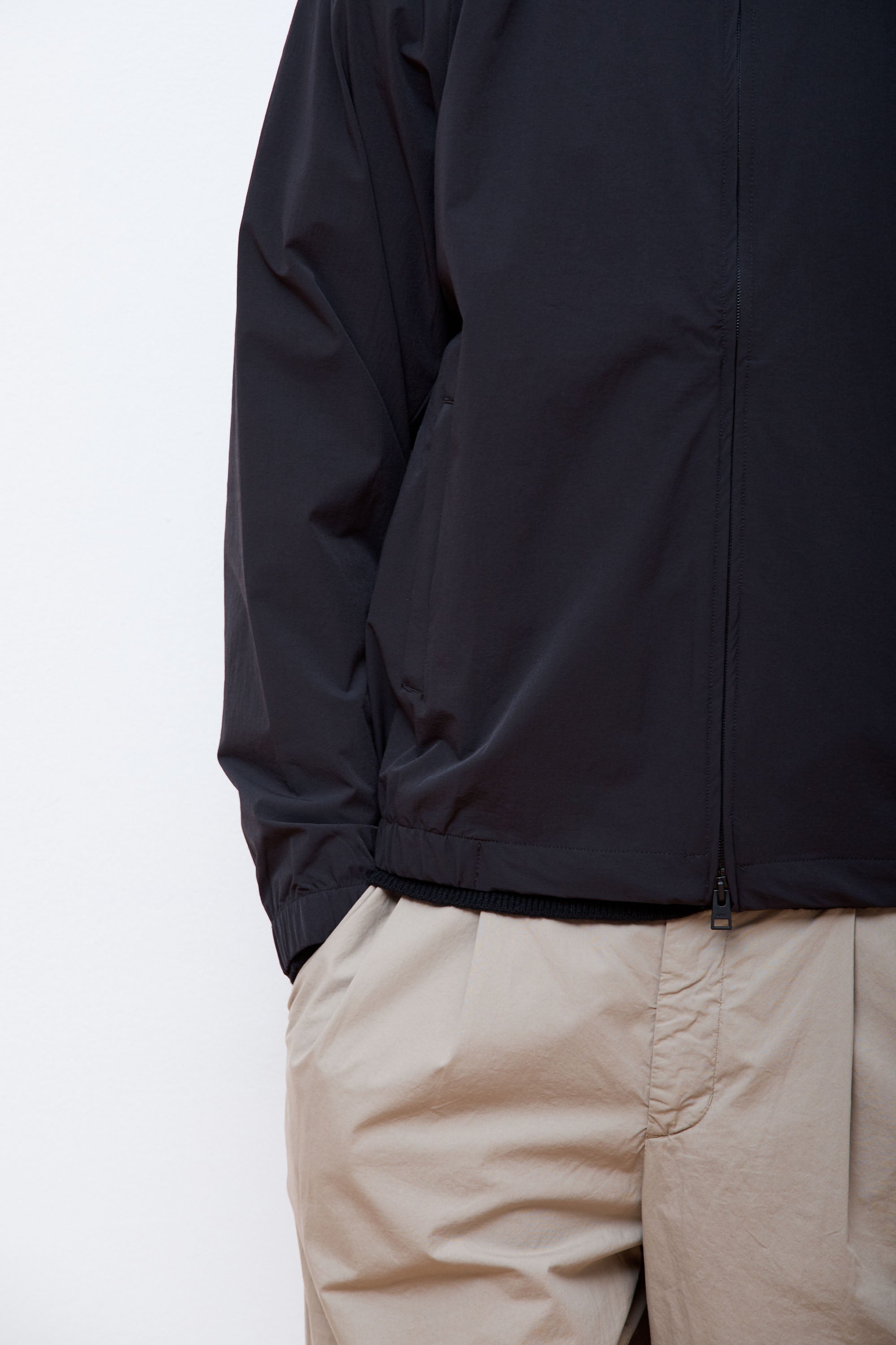 Korso Travel Light Harrington Jacket Black