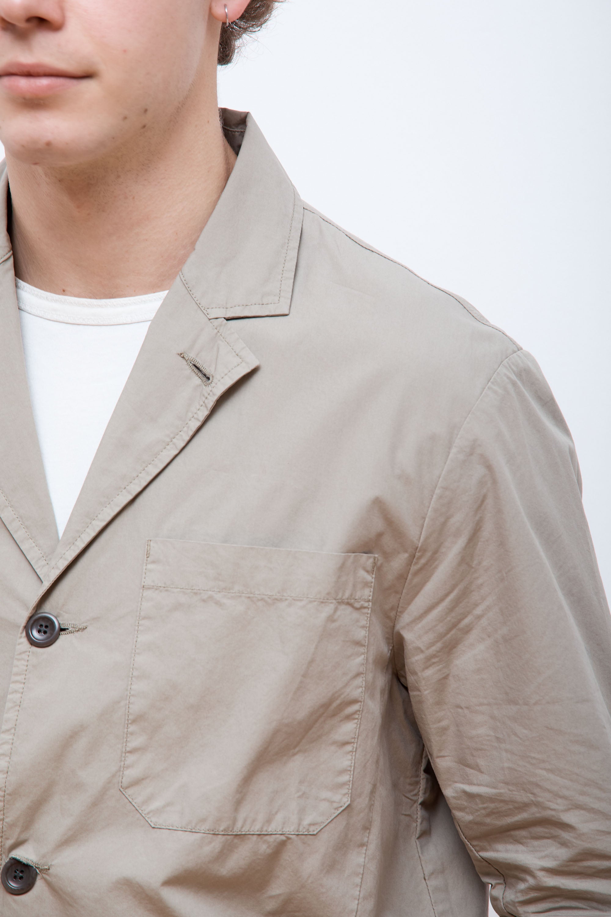 Nilas Typewriter Work Jacket Clay