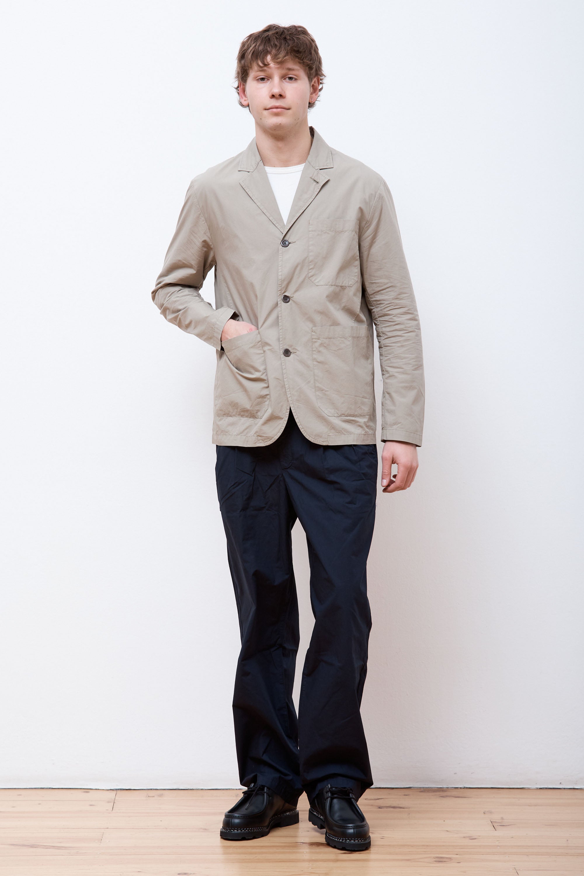 Nilas Typewriter Work Jacket Clay