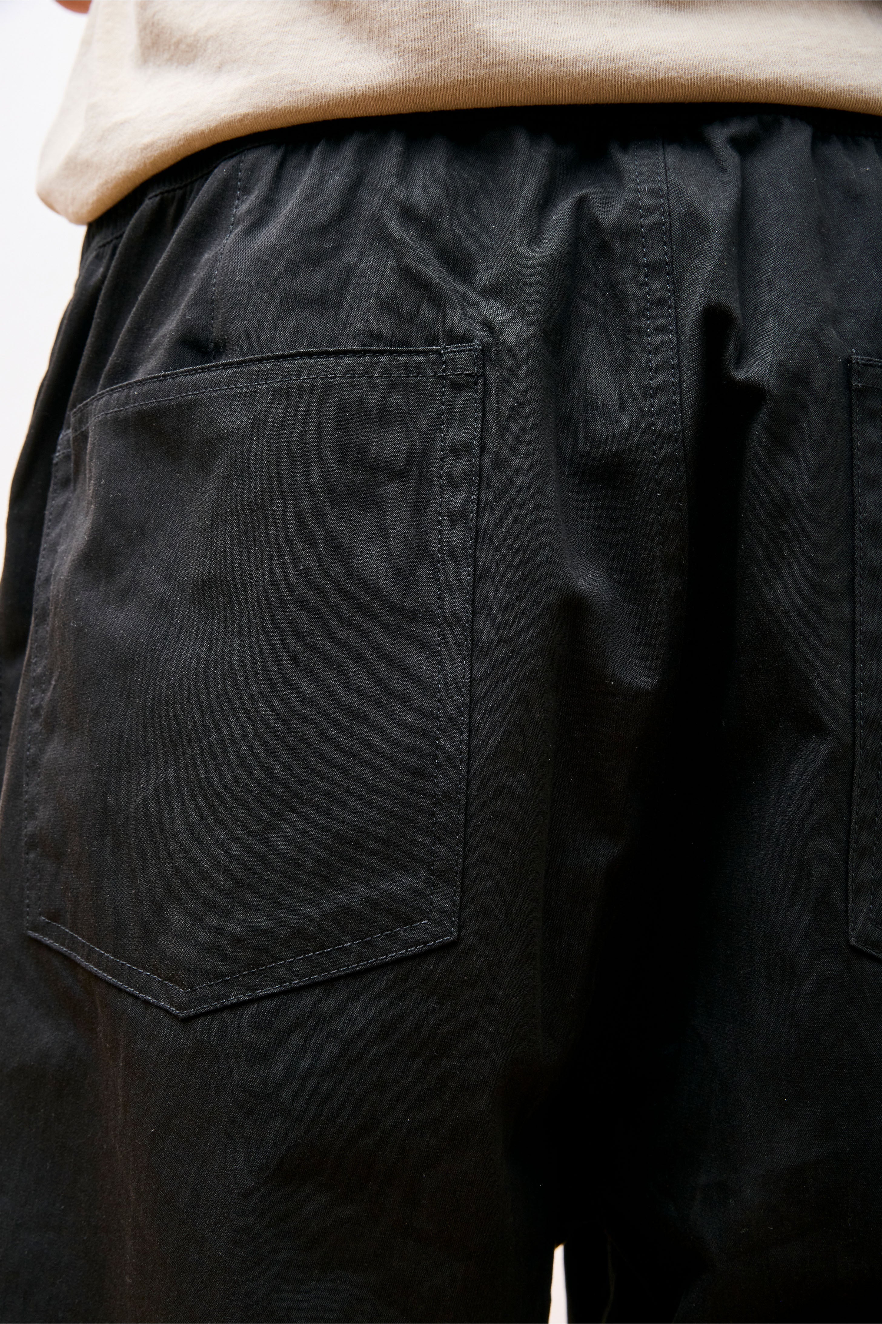 Ragnar Fine Broken Twill Black