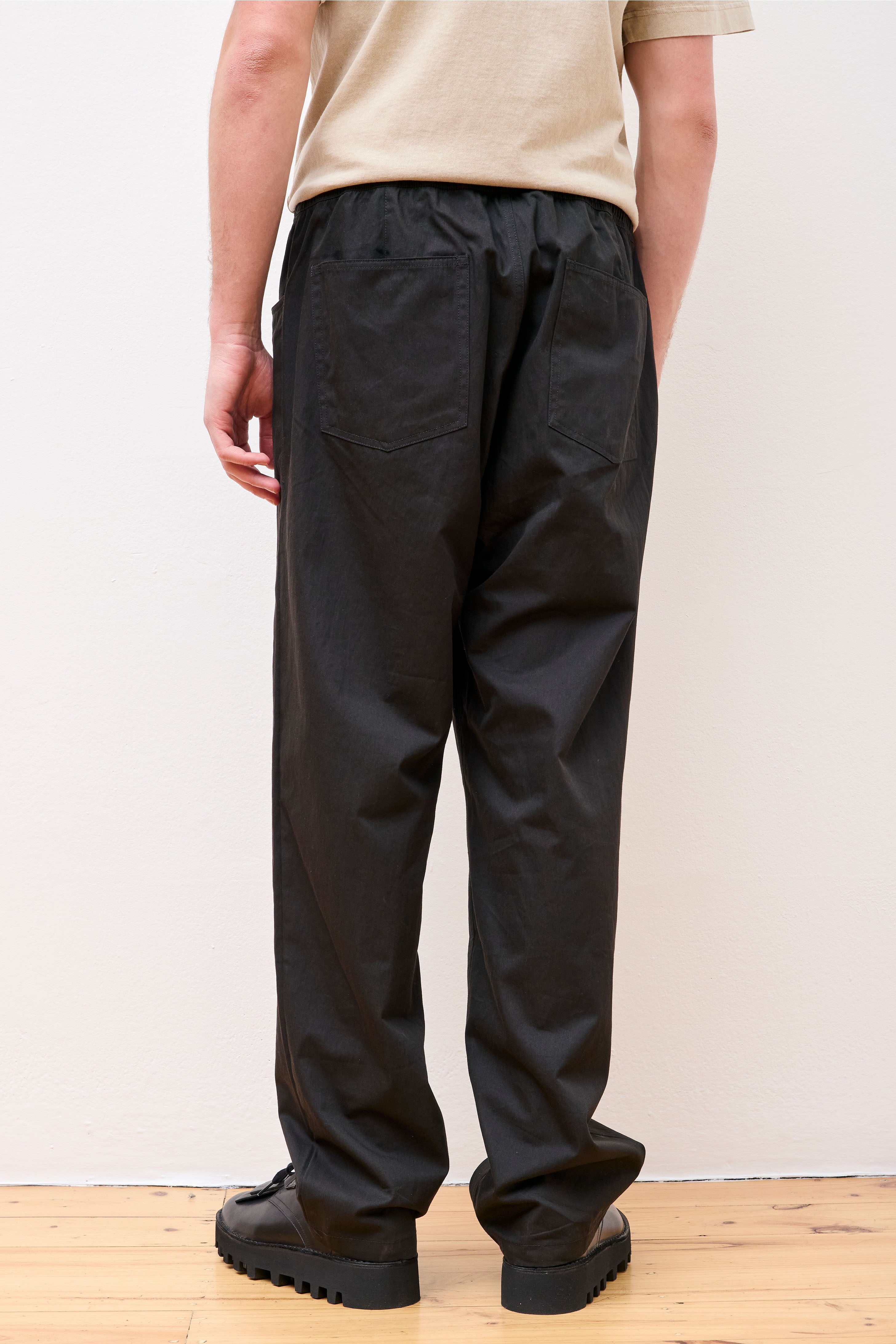 Ragnar Fine Broken Twill Black