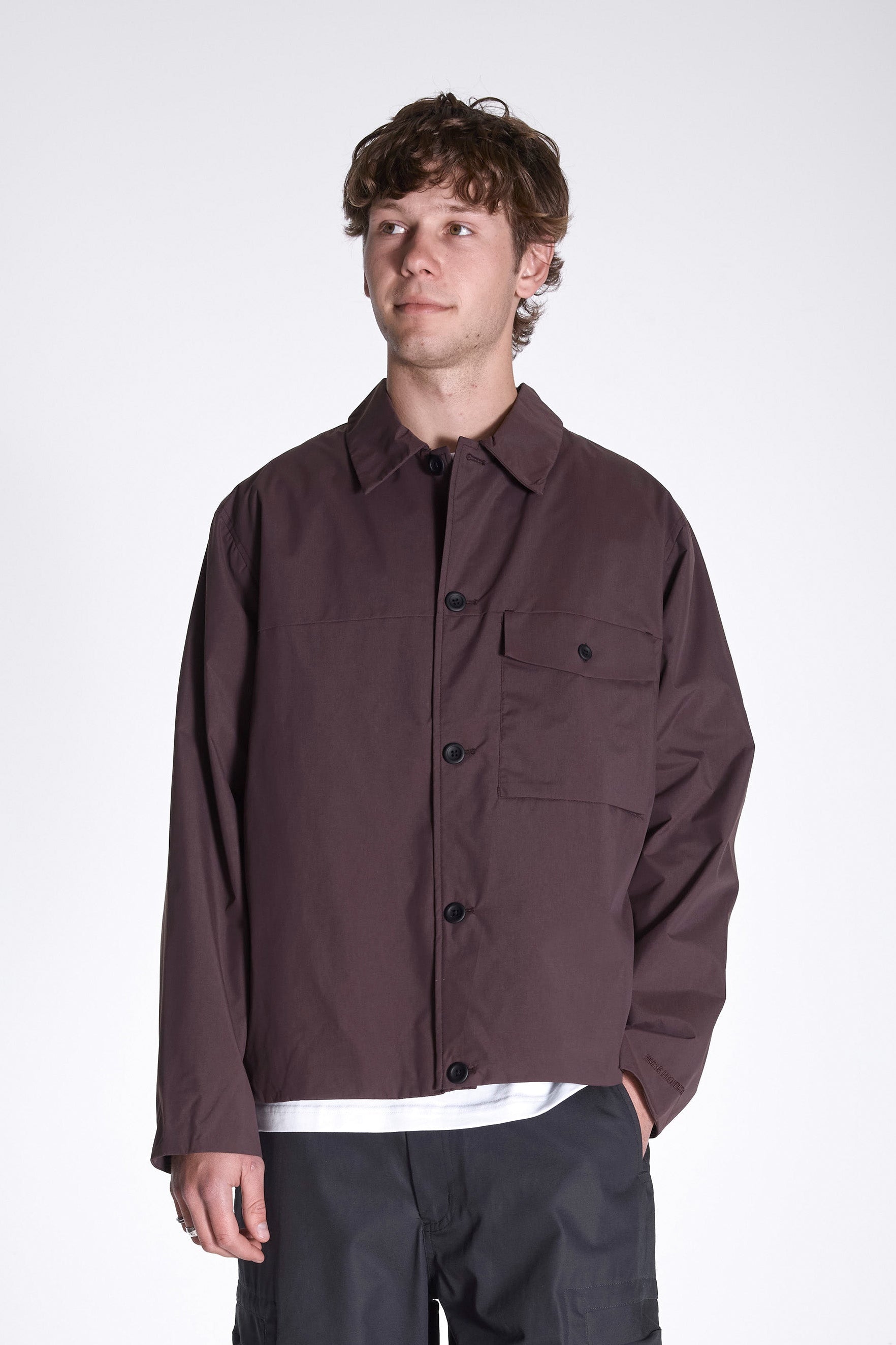 Marcus Windstopper Overshirt Seal Brown
