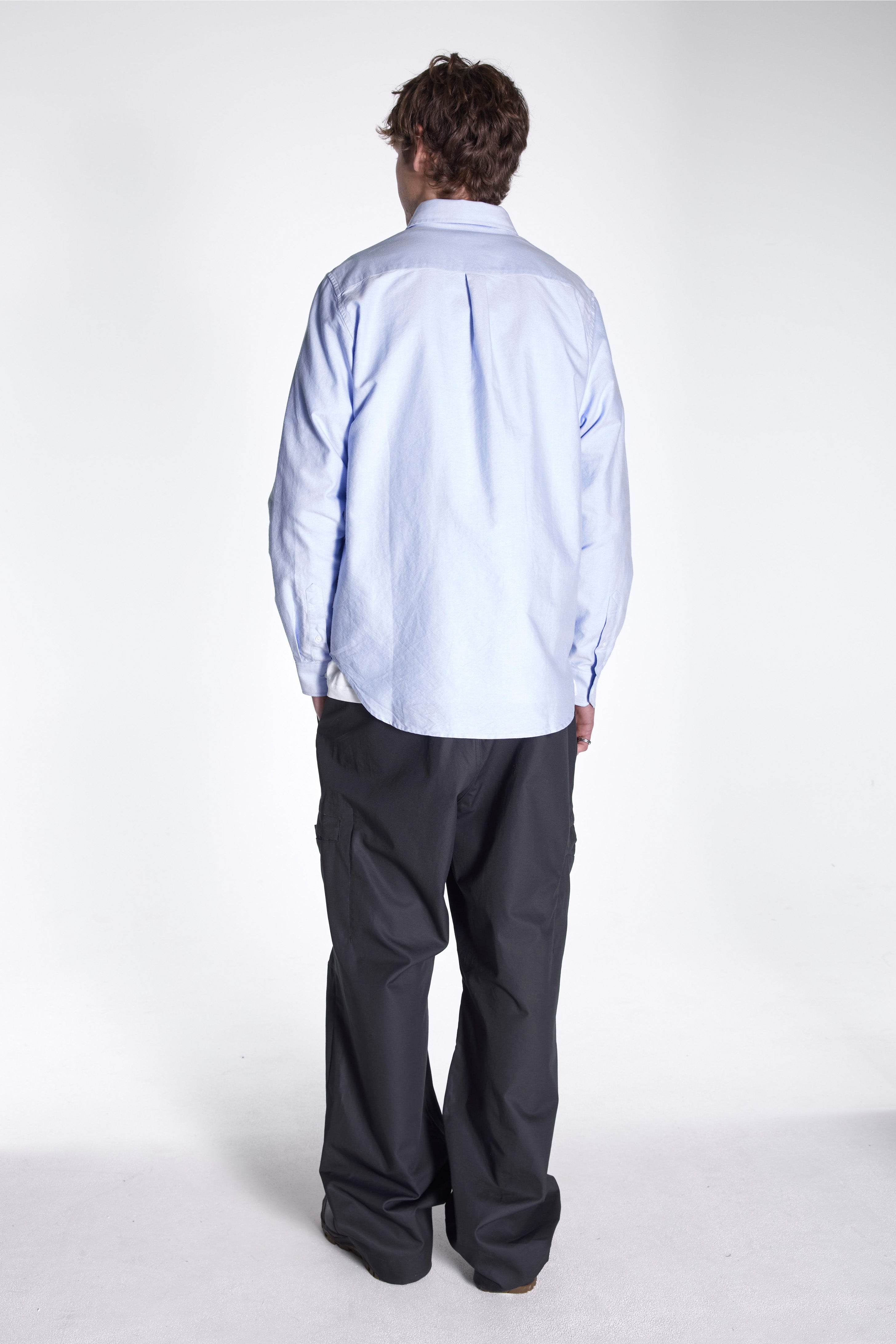 Norse Standard Oxford BD Shirt Pale Blue