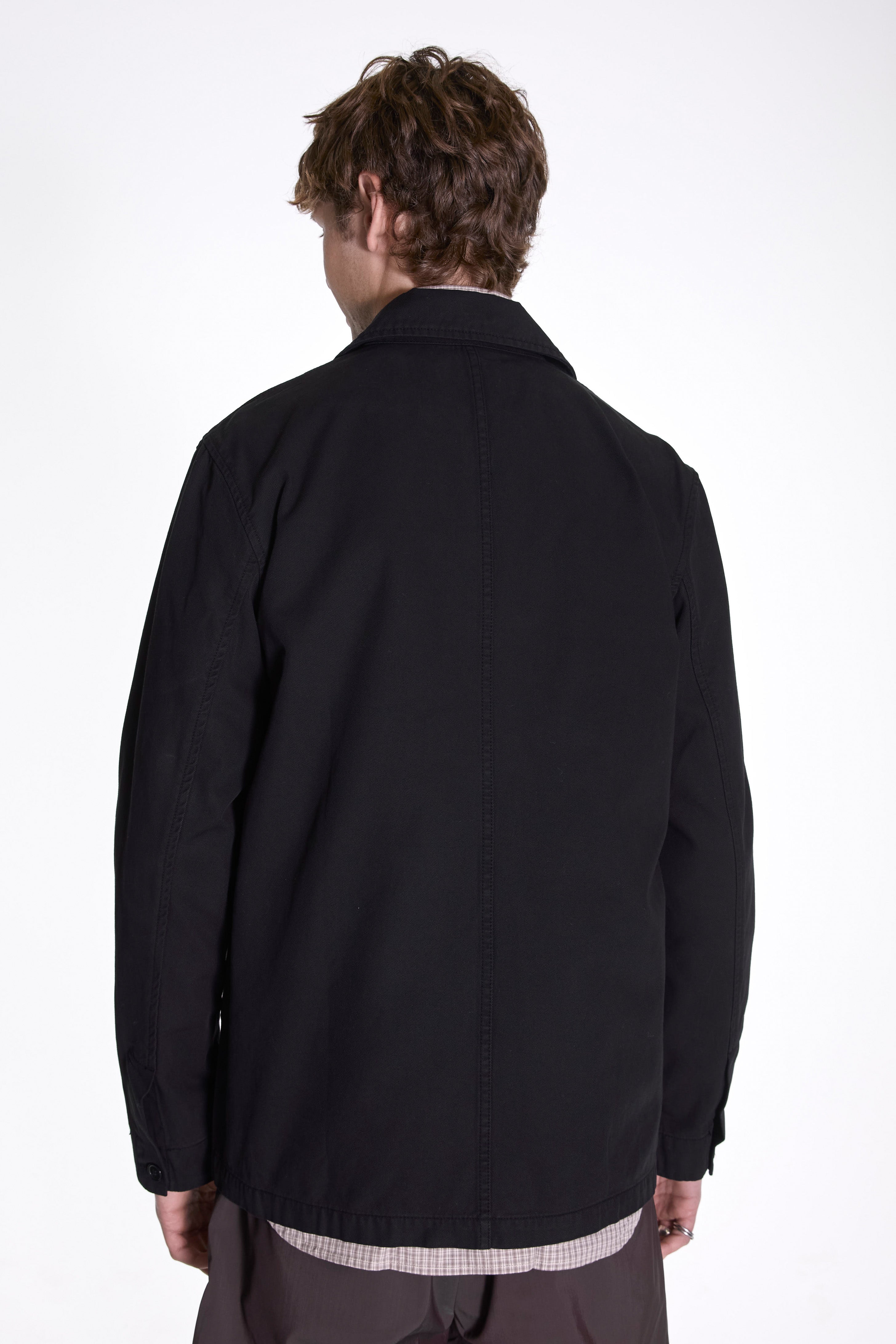 Norse Standard Twill Overshirt Black