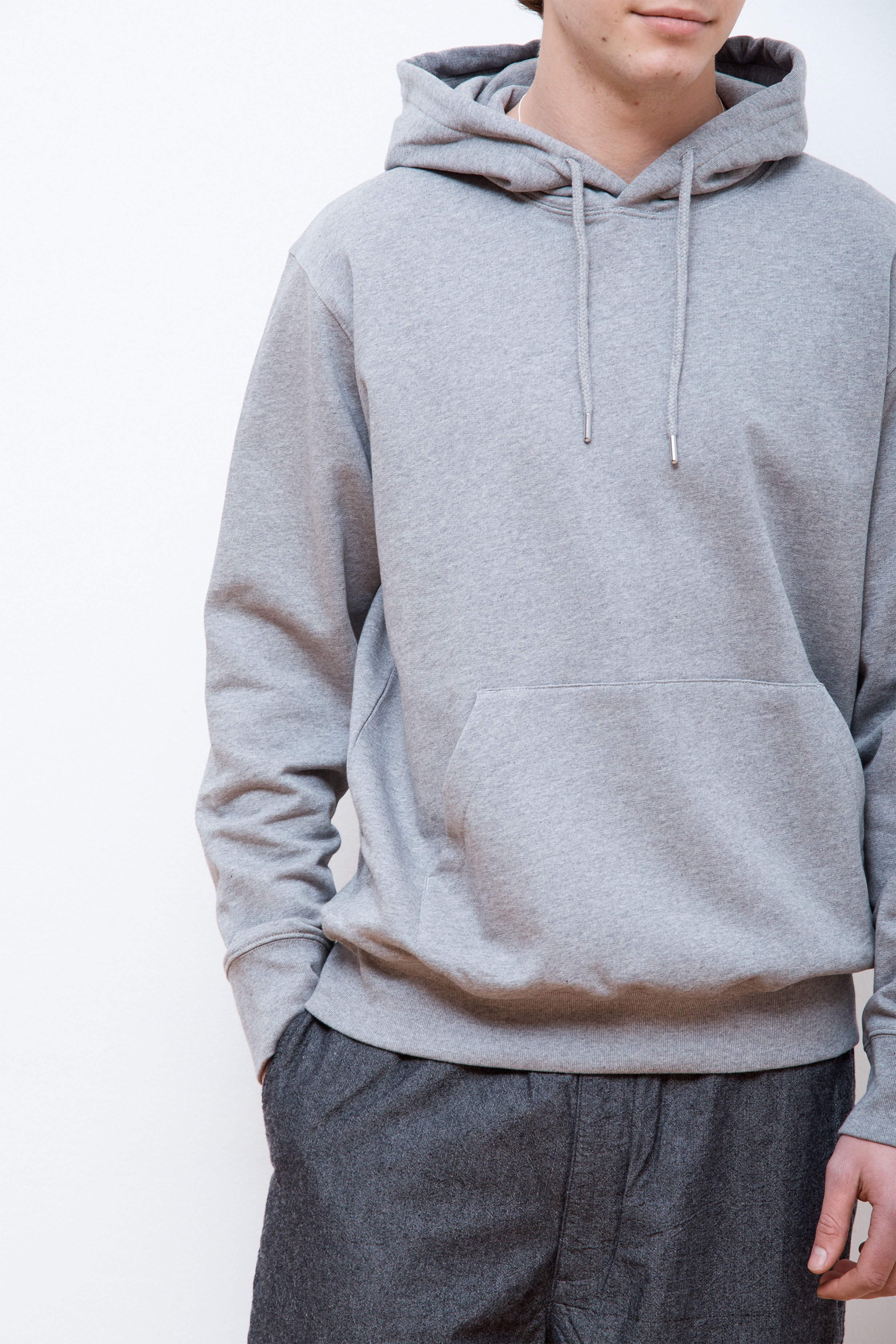 Norse Standard Hoodie Grey Melange