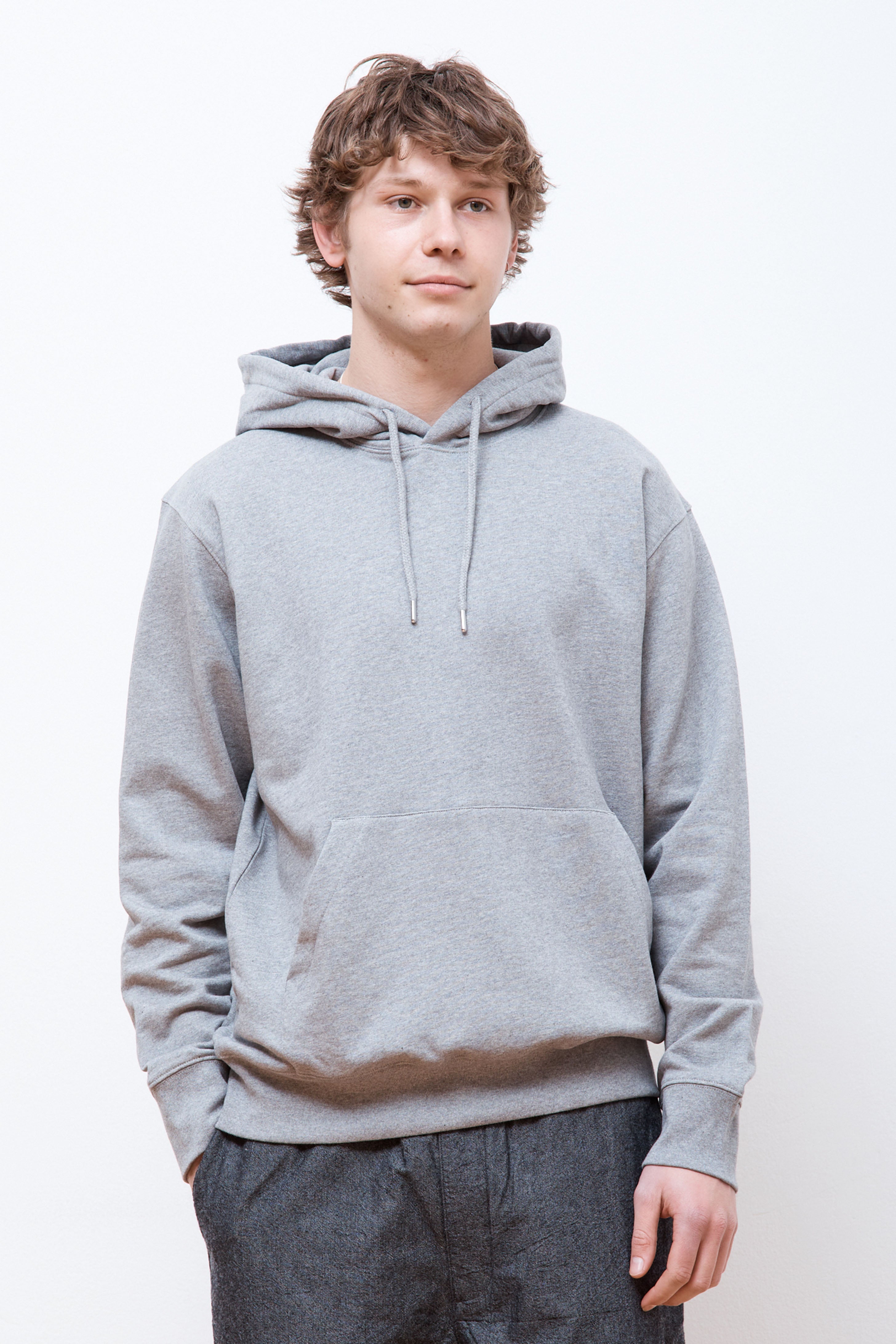 Norse Standard Hoodie Grey Melange