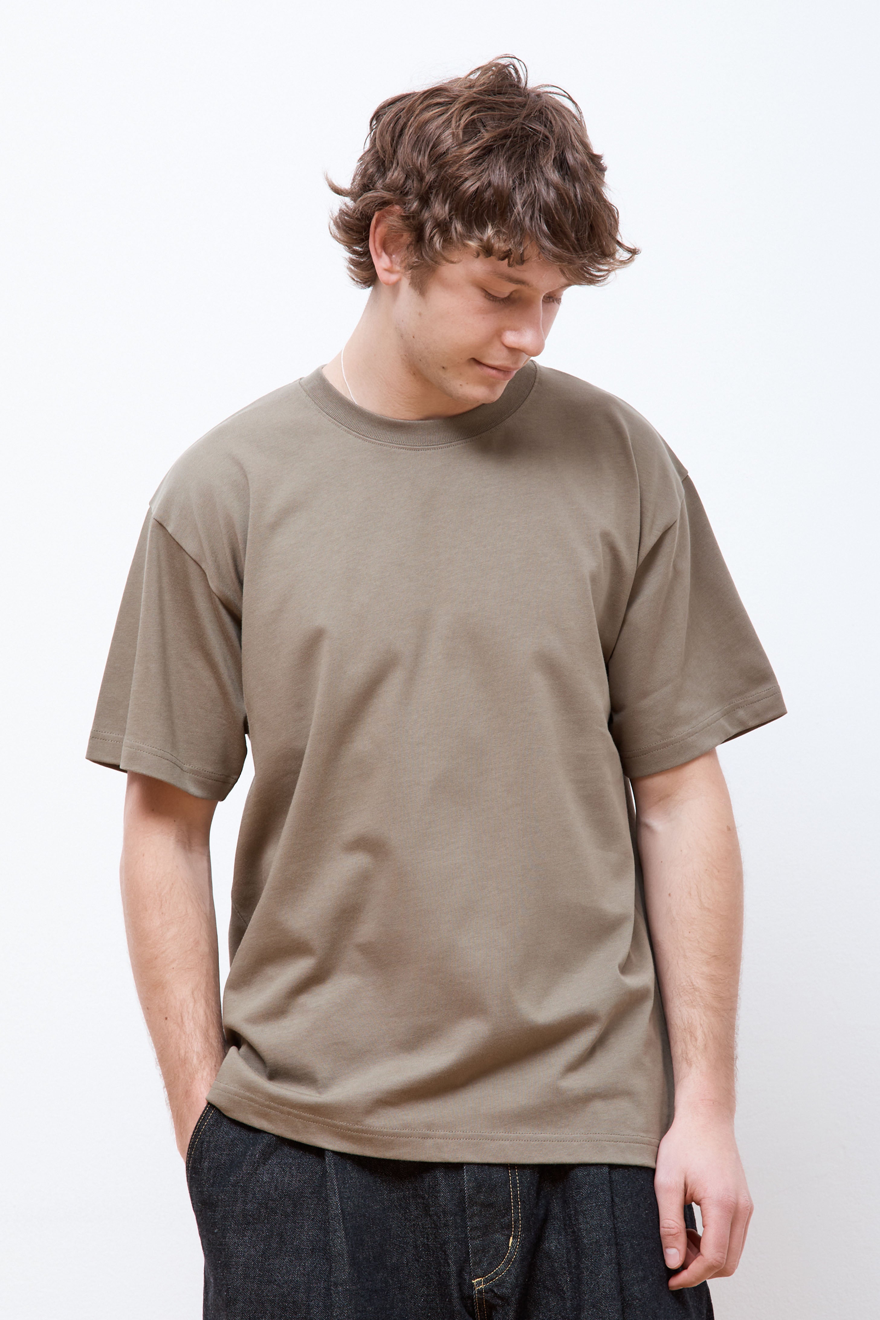 Norse Standard Heavy Loose T-shirt Sediment Green