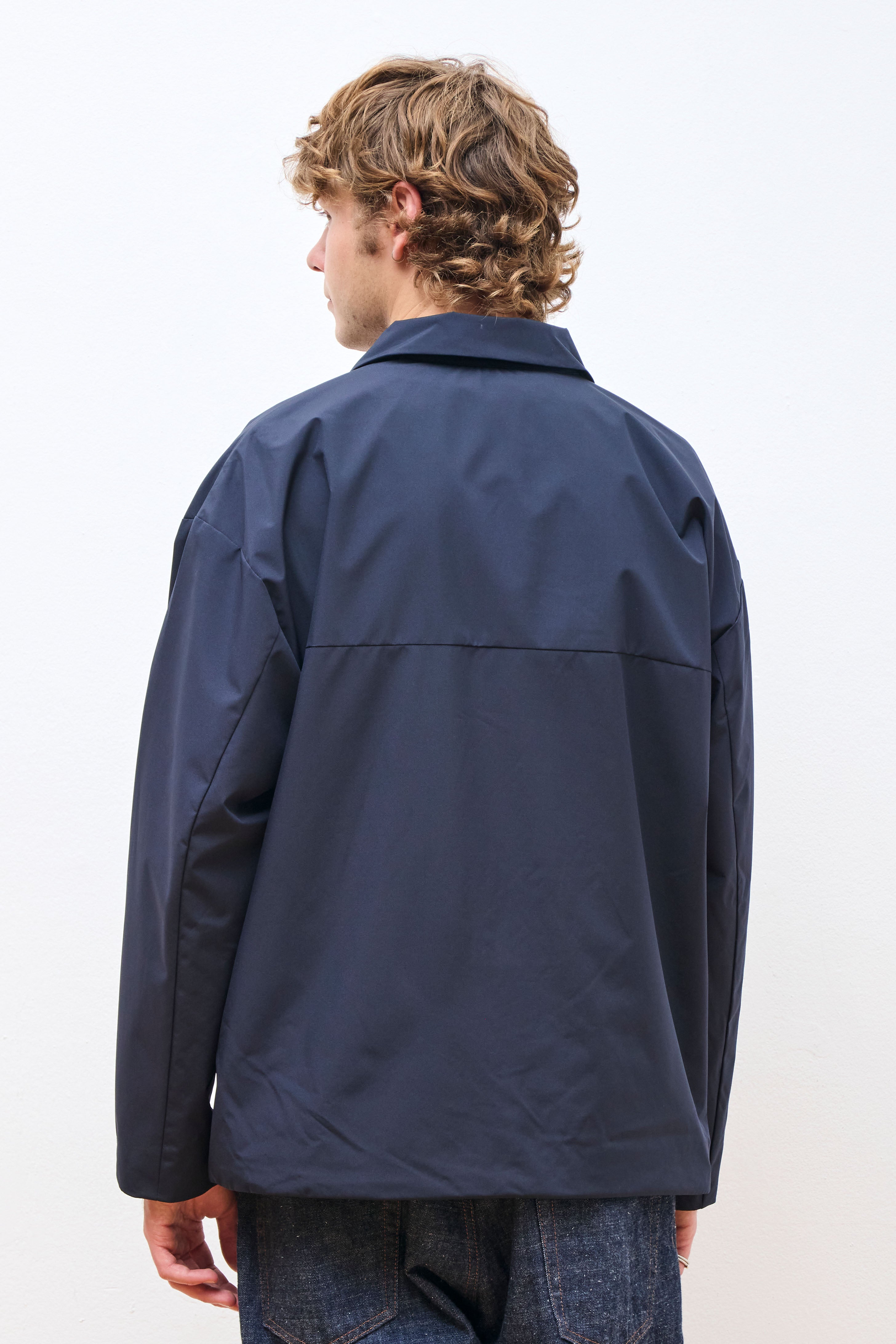 Sten Insulated Shirt Jacket Dark Navy