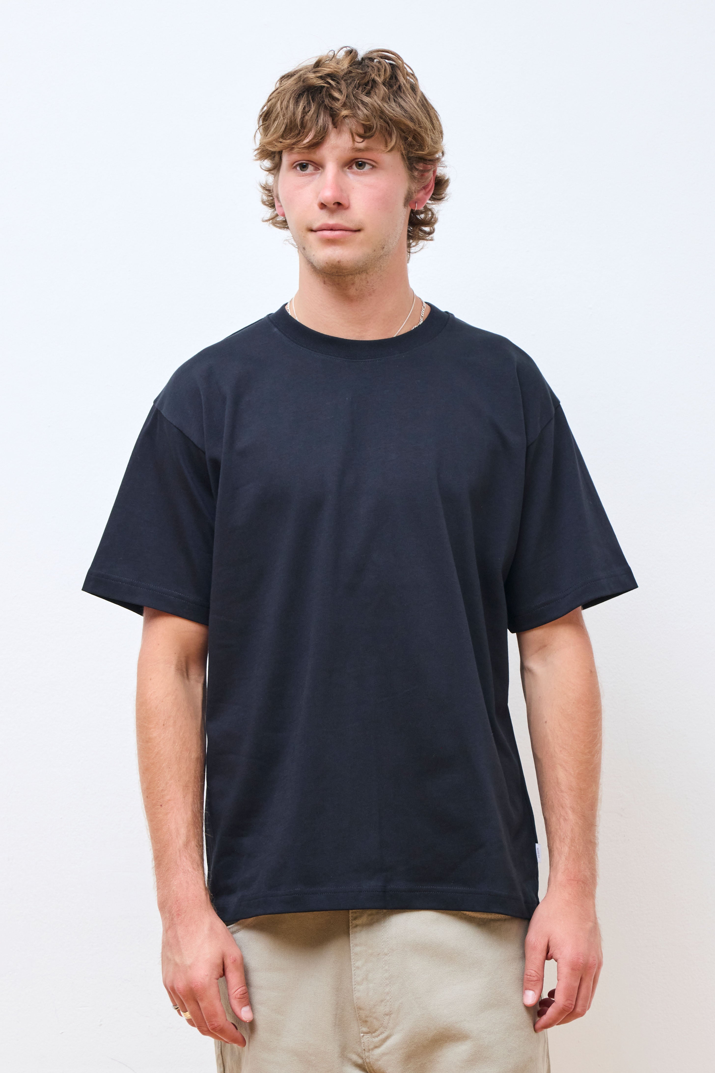 Norse Standard Heavy Loose T-Shirt  Black