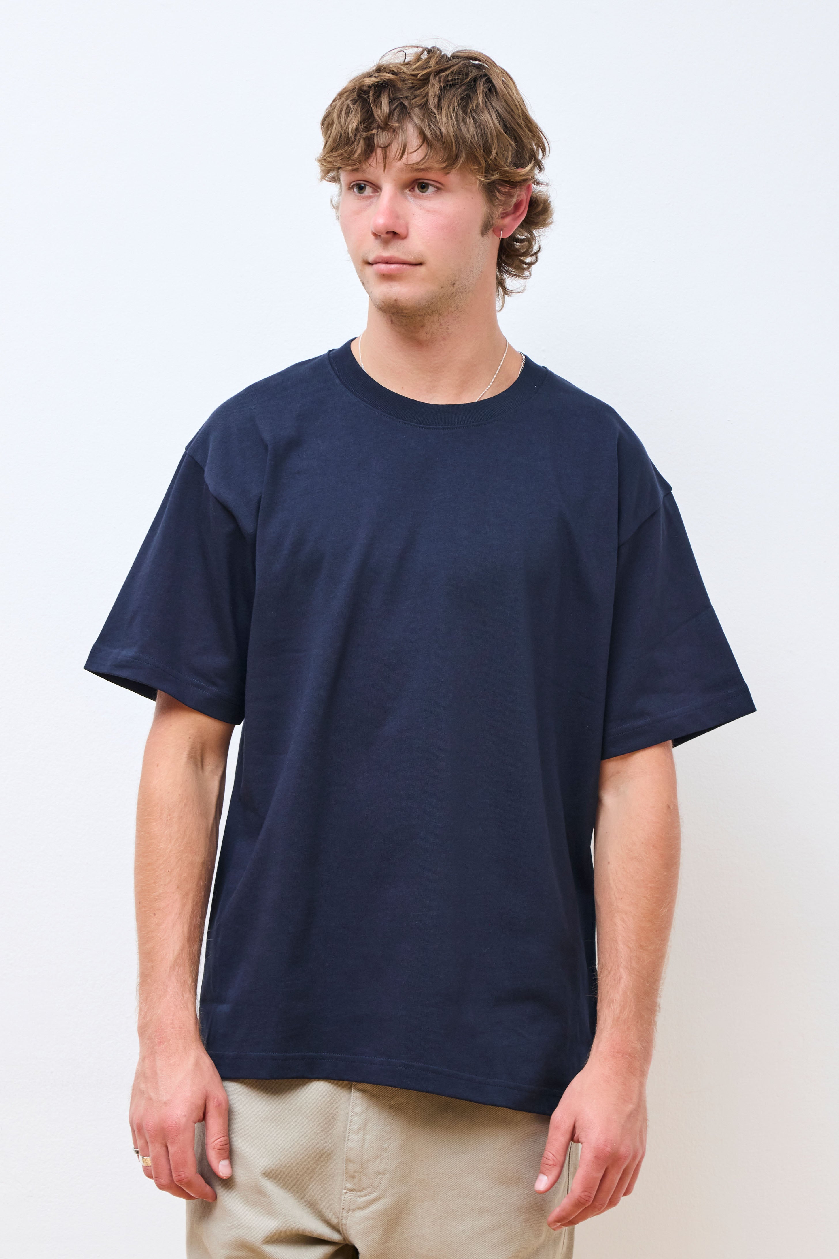 Norse Standard Heavy Loose T-Shirt  Dark Navy