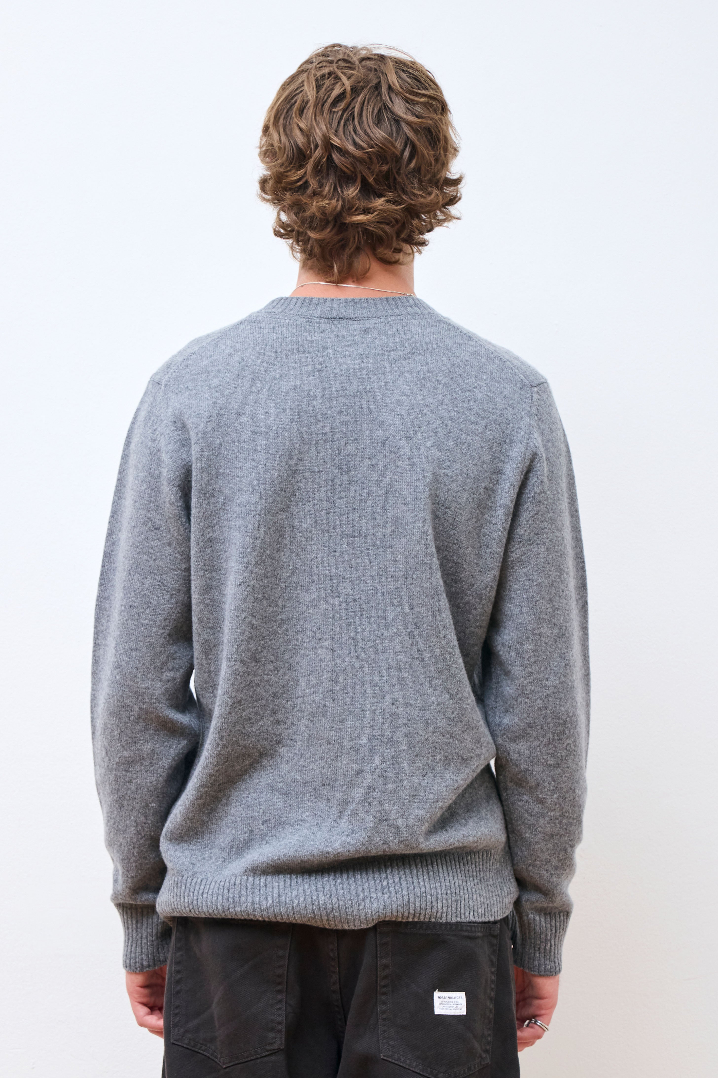 Norse Standard Merino Sweater Grey Melange