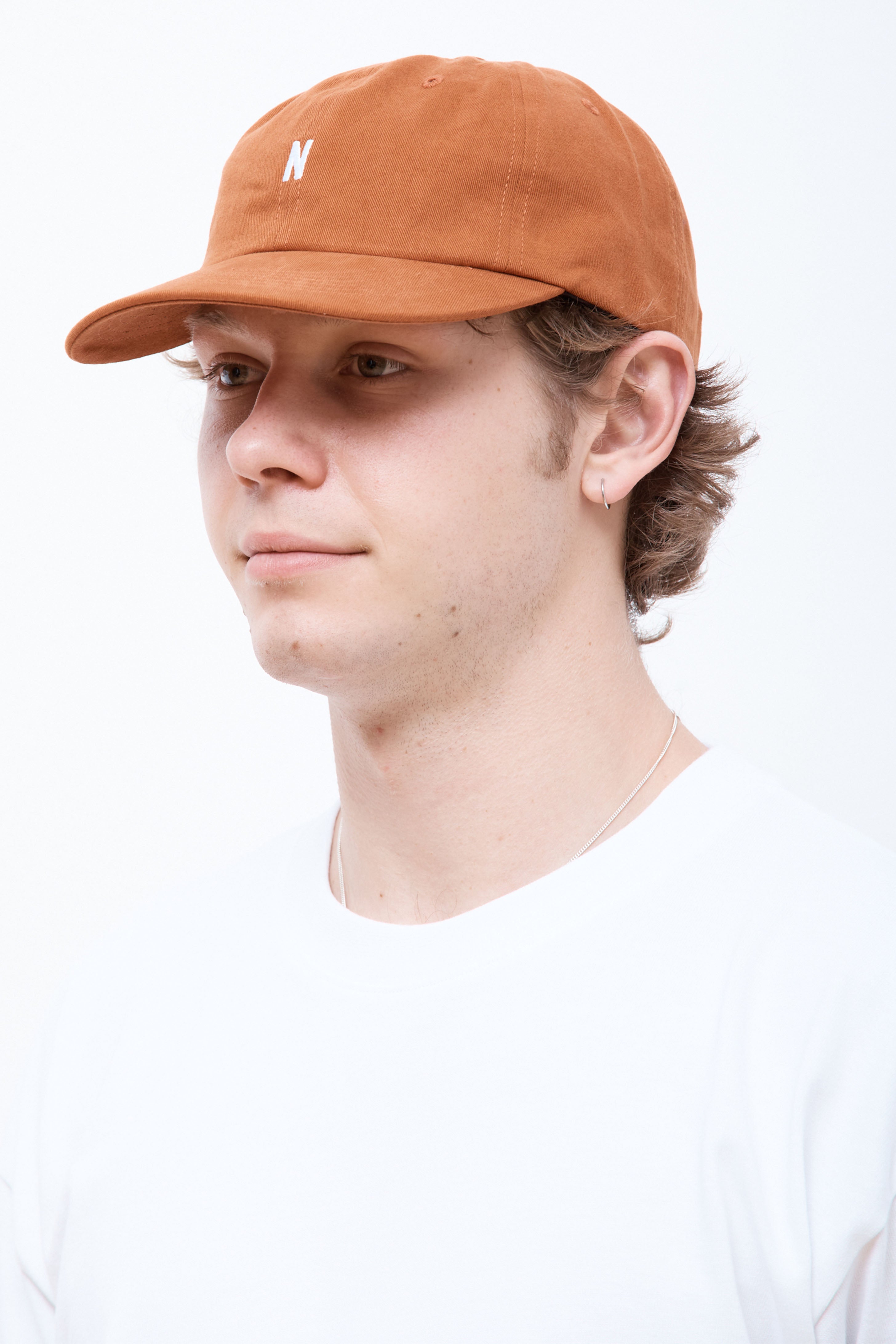 Twill Sports Cap Burnt Ochre