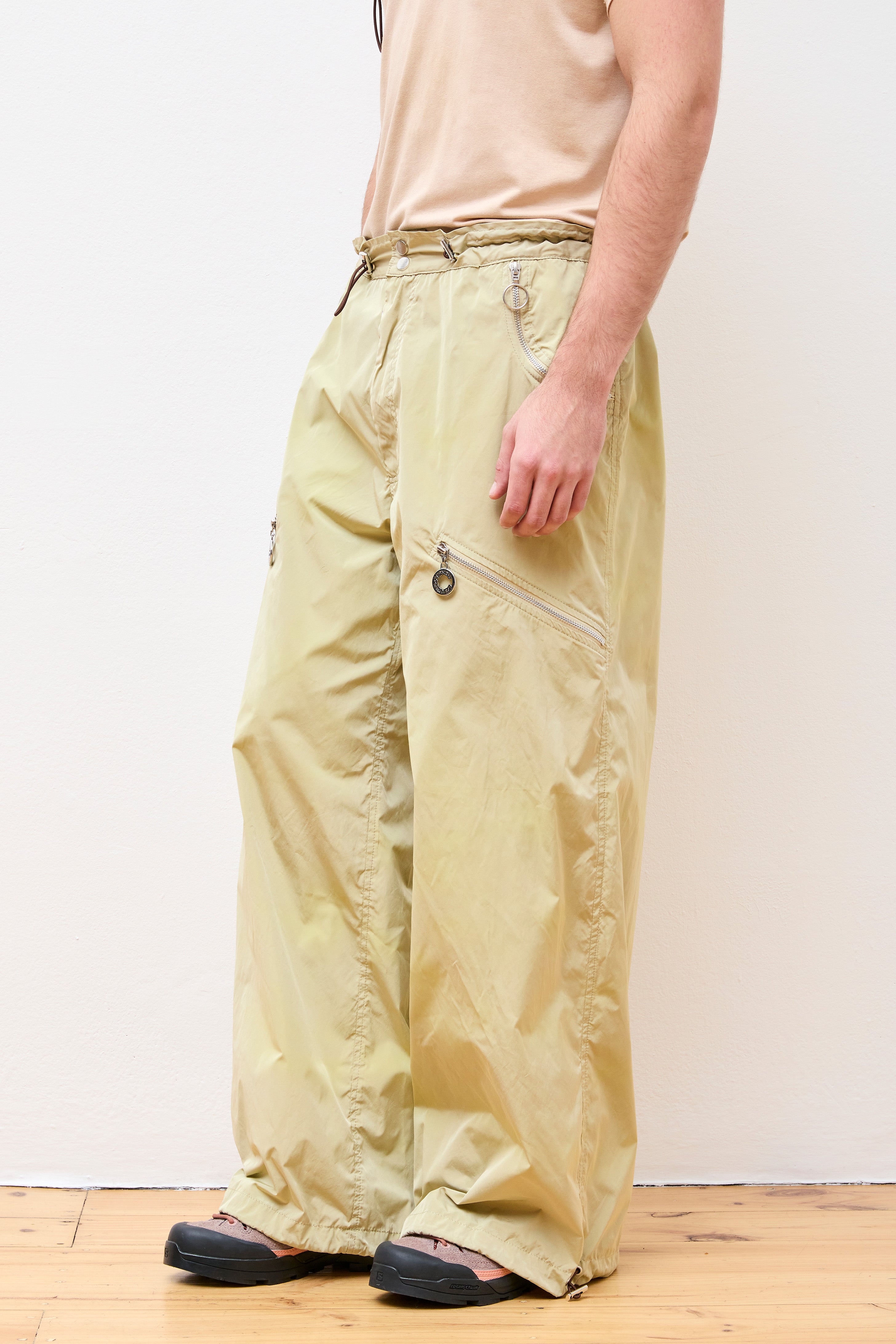 Nylon Essential Trouser Beige Dip