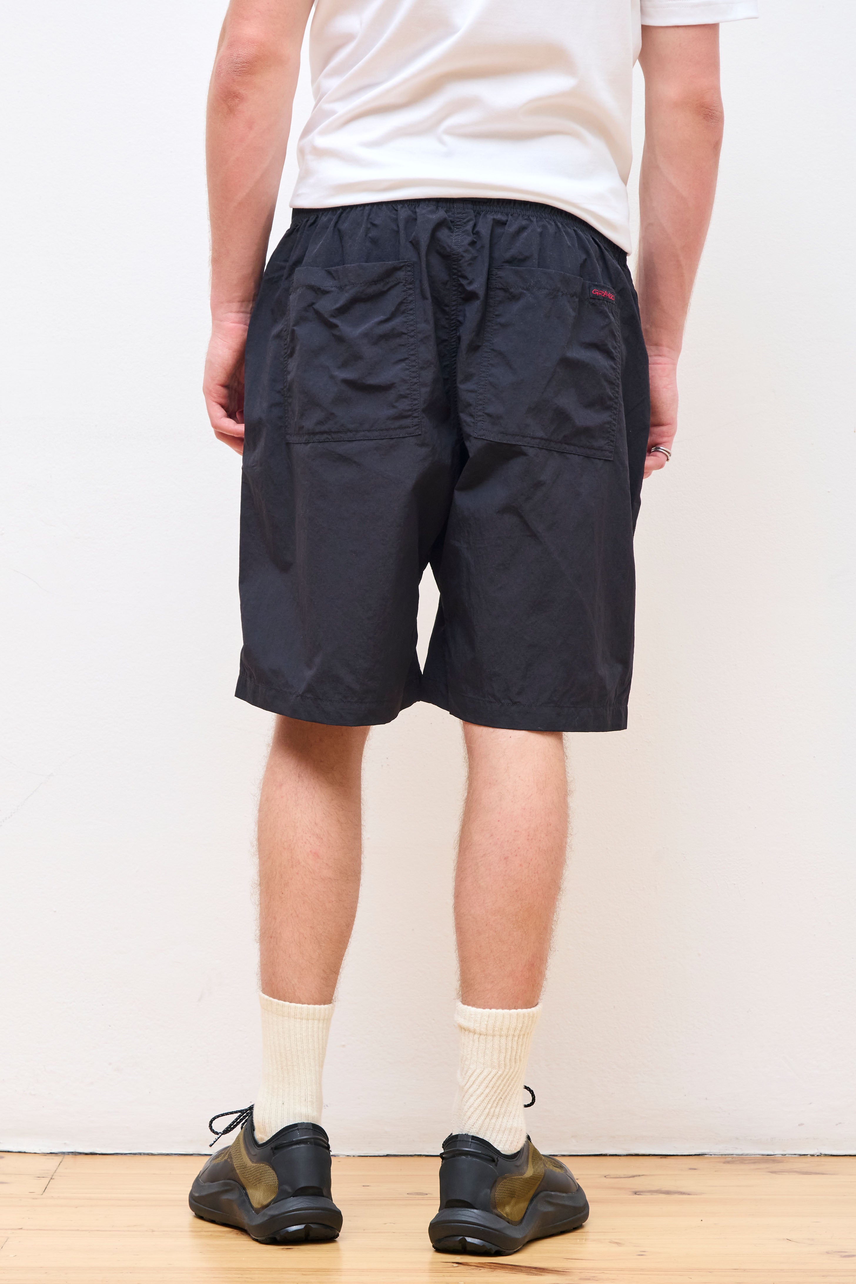 Nylon Loose Short Black