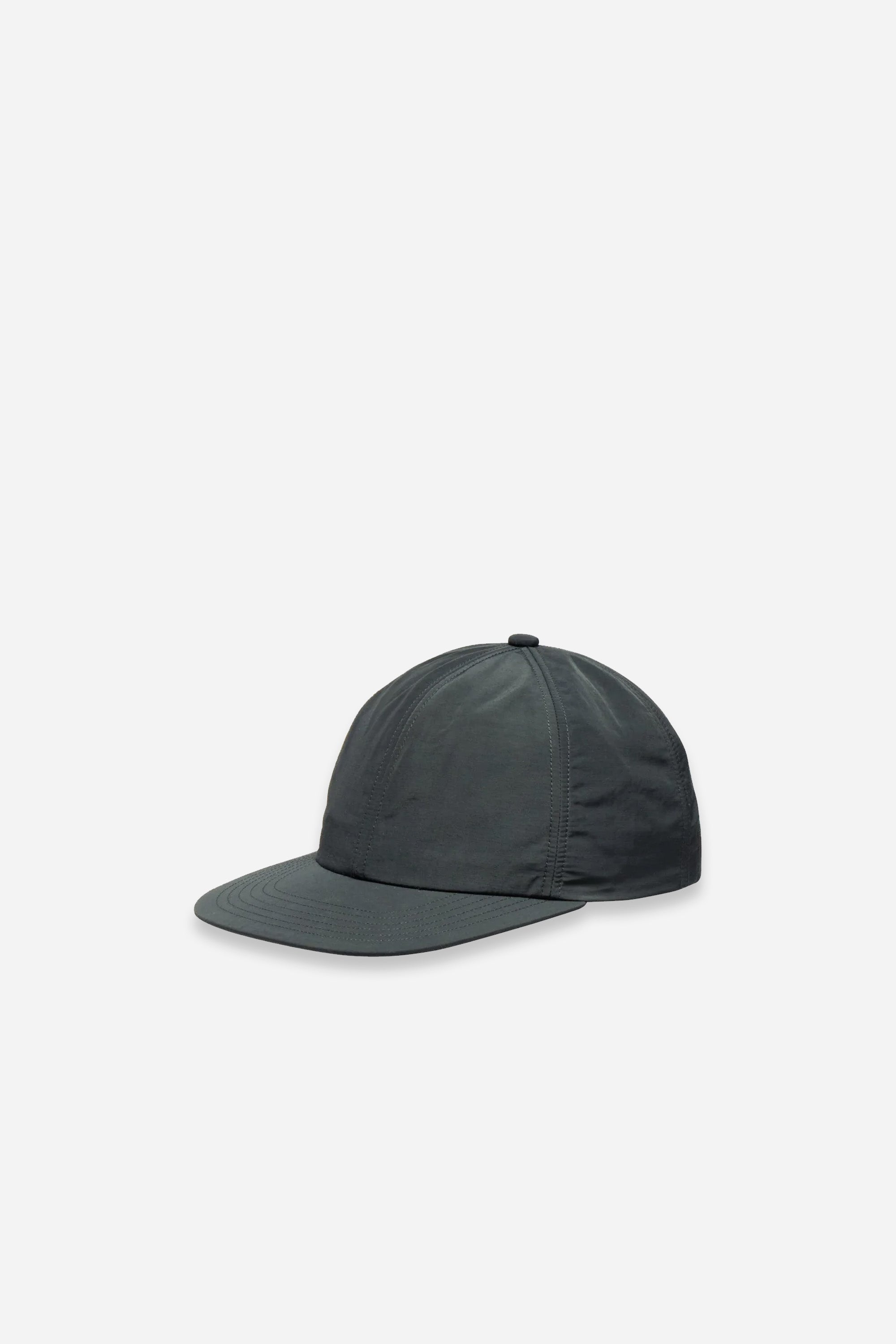 Nylon Tussah BB Cap Dark Charcoal
