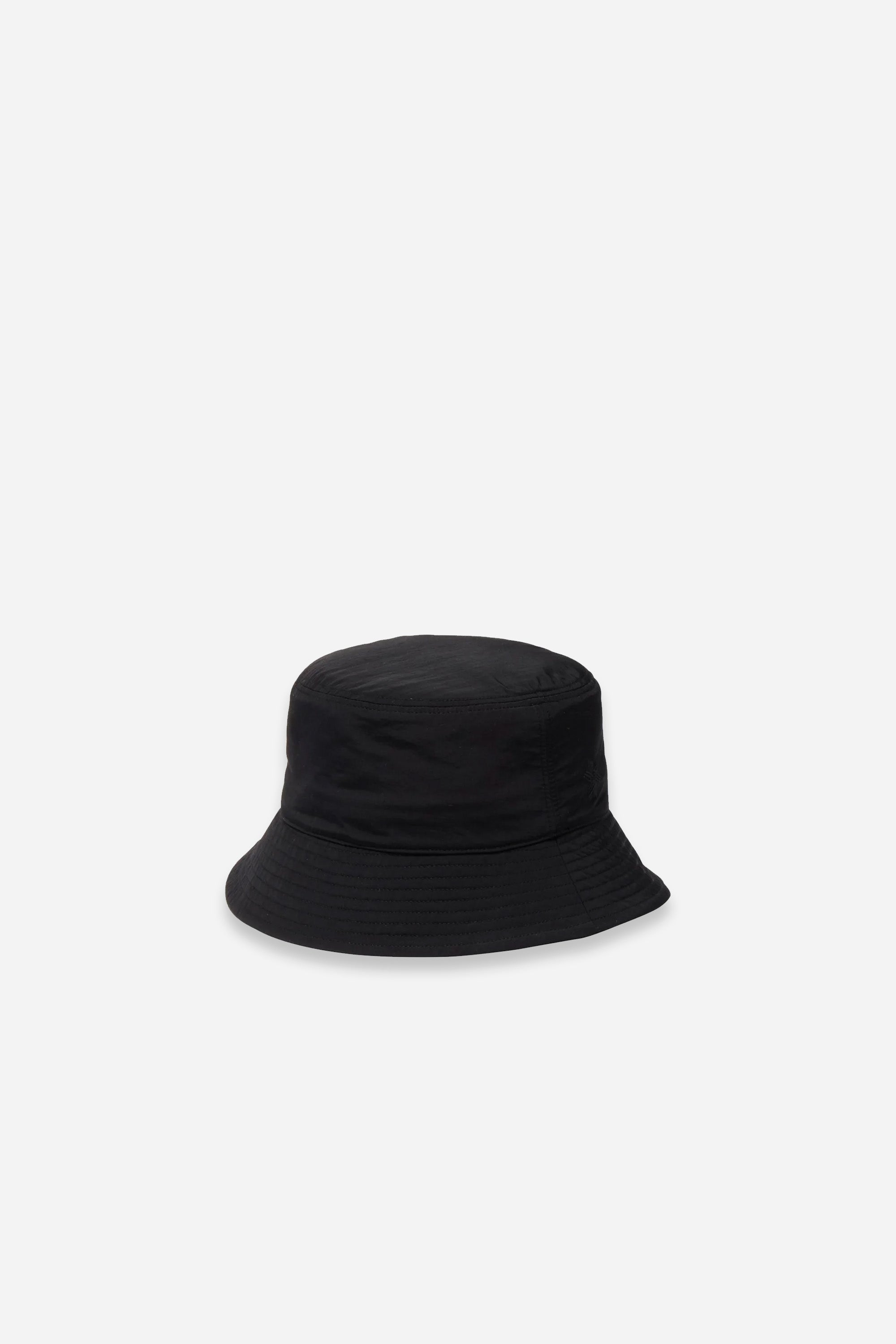 Nylon Tussah Bucket Hat Black