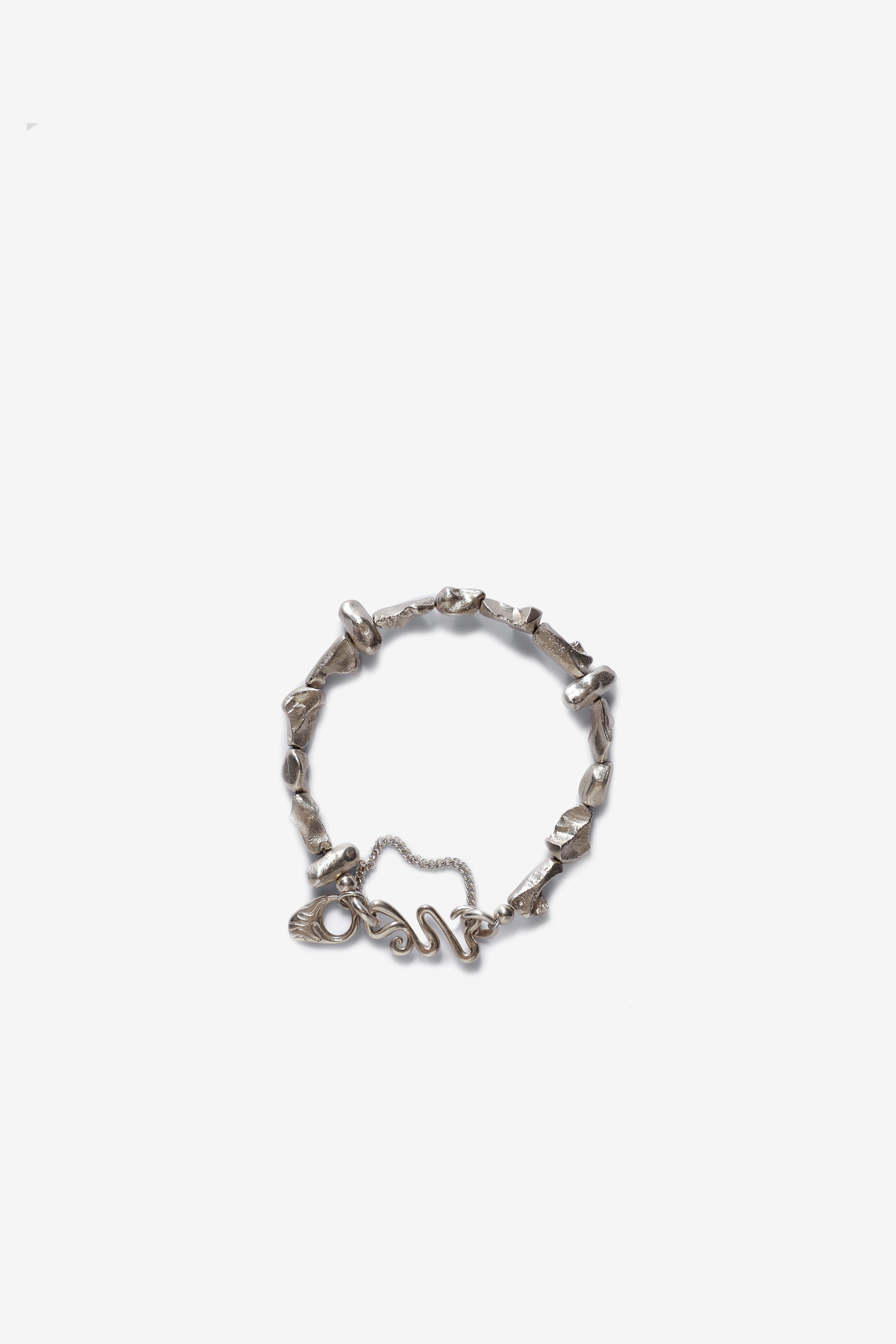 Rock Chain Bracelet Silver