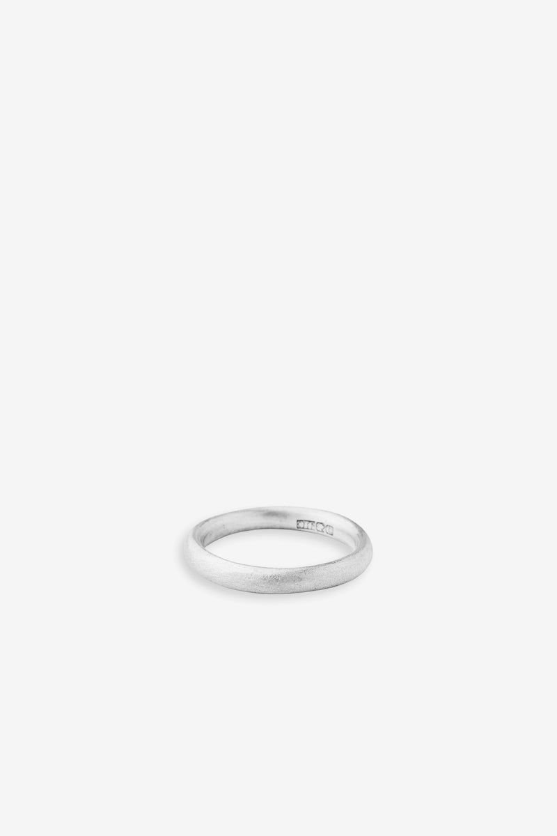 Rounded Stacker Band Silver 925 Silver