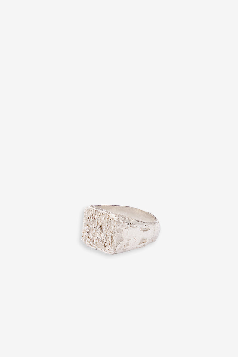 Texture Signet Silver 925 Silver