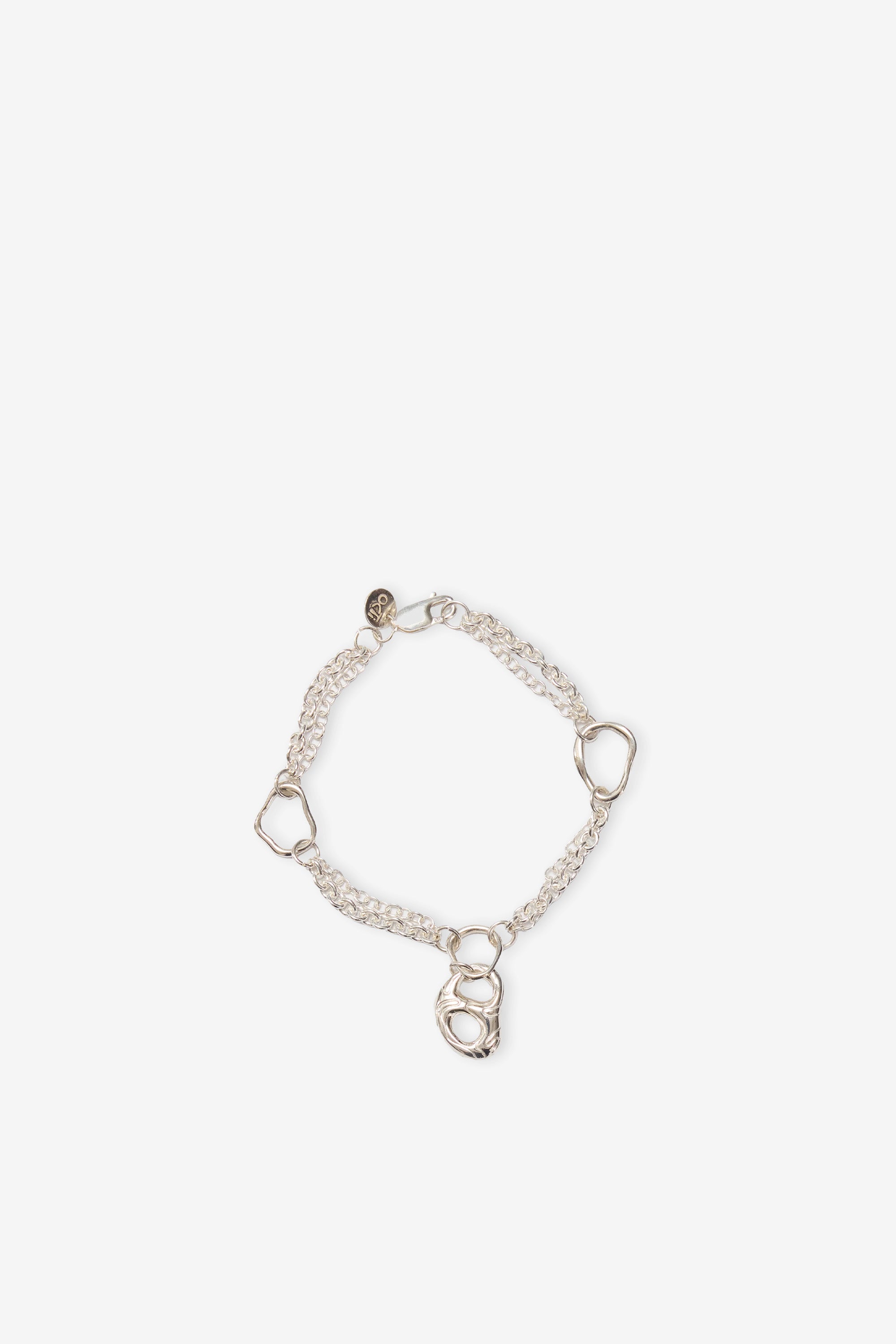 Eyot Pendant Bracelet Silver