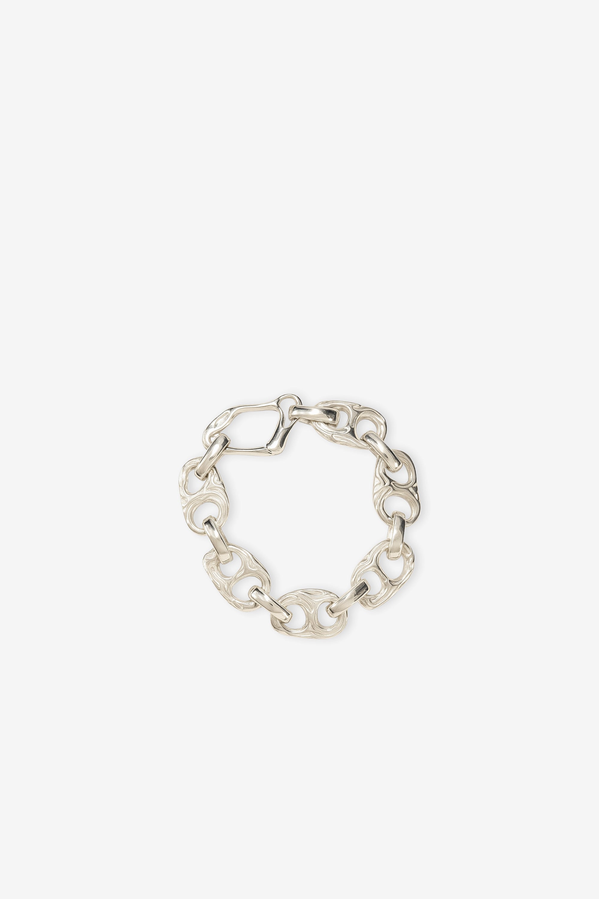 Tafoni Chain Bracelet Silver
