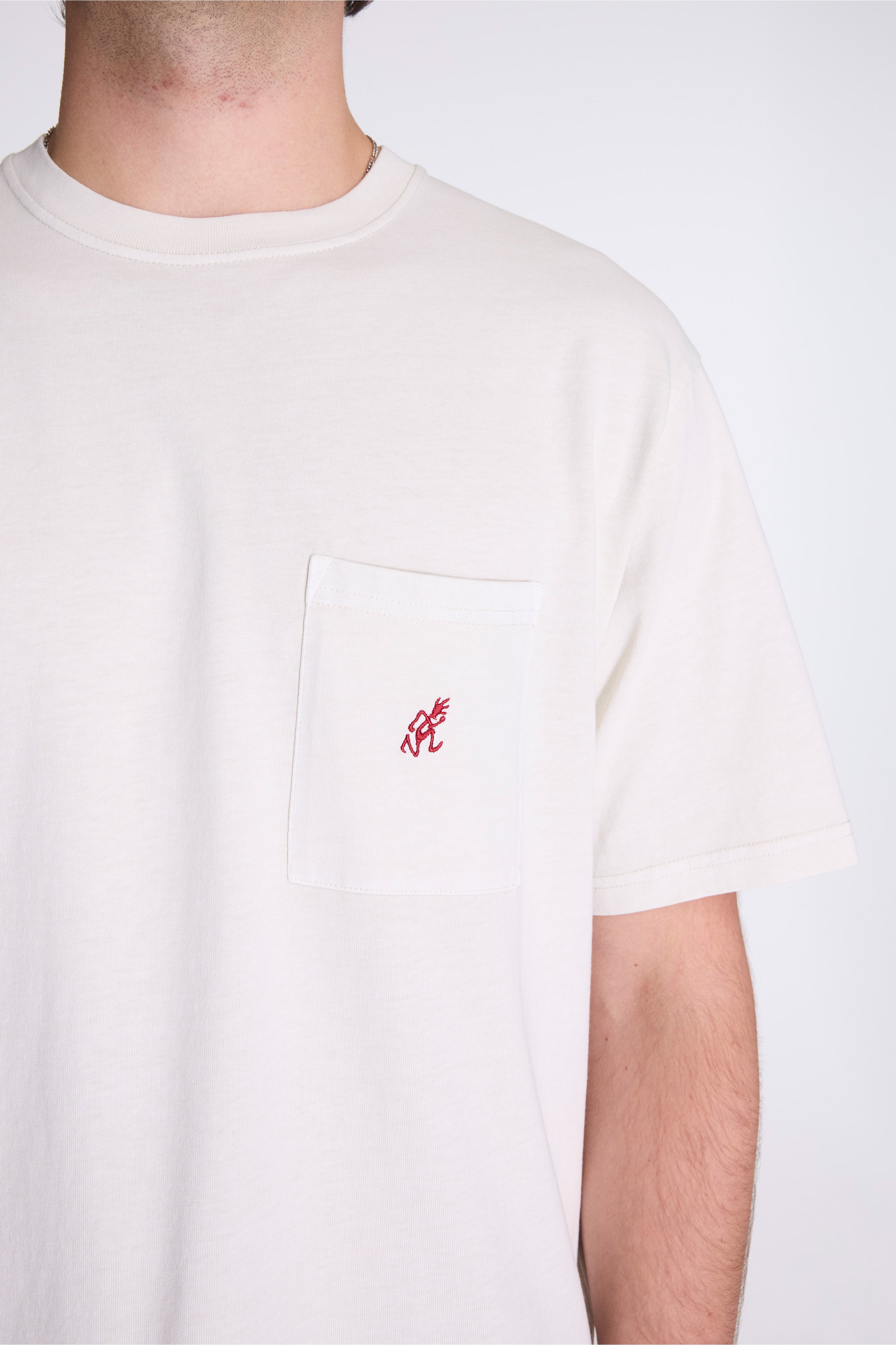 One Point Tee Pigment Dyed Natural