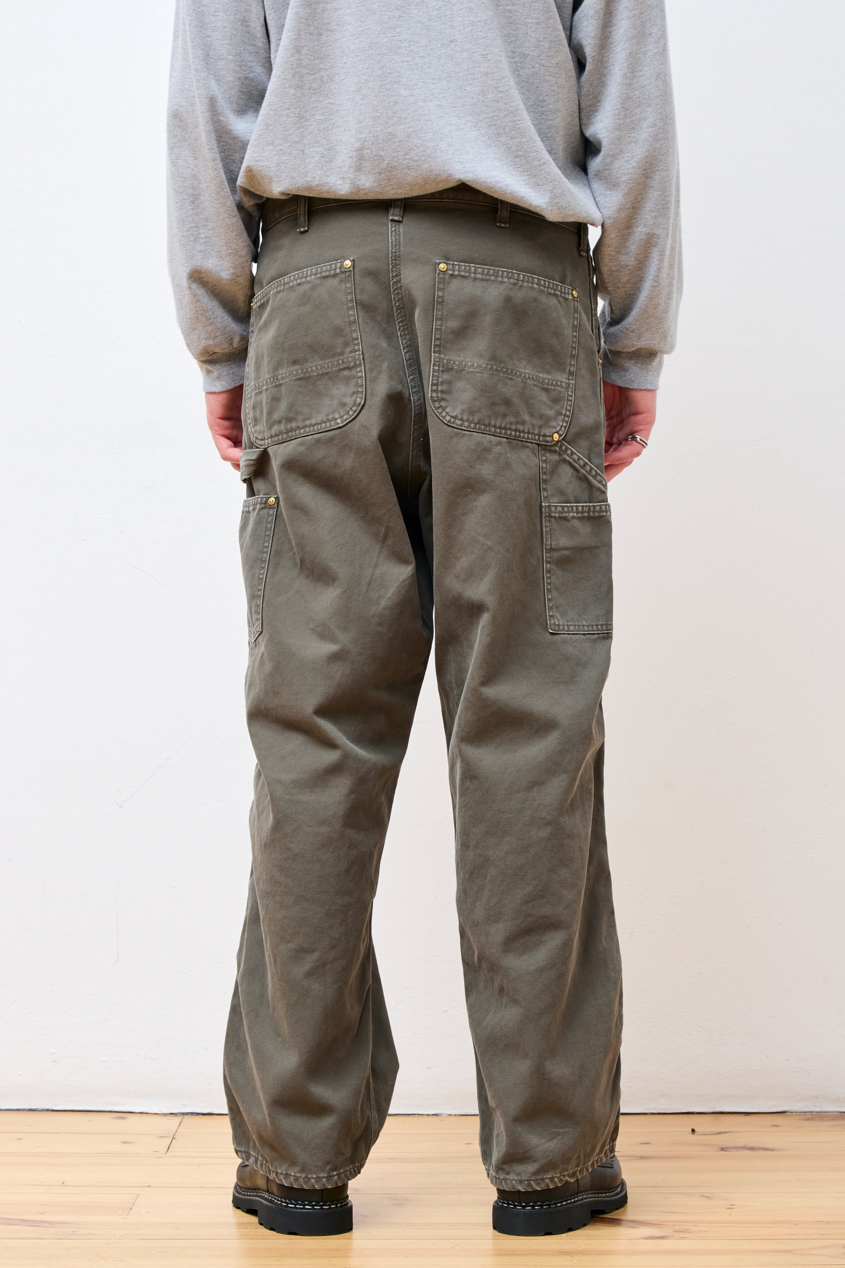 Dad's Fit Painter Pants Army Green