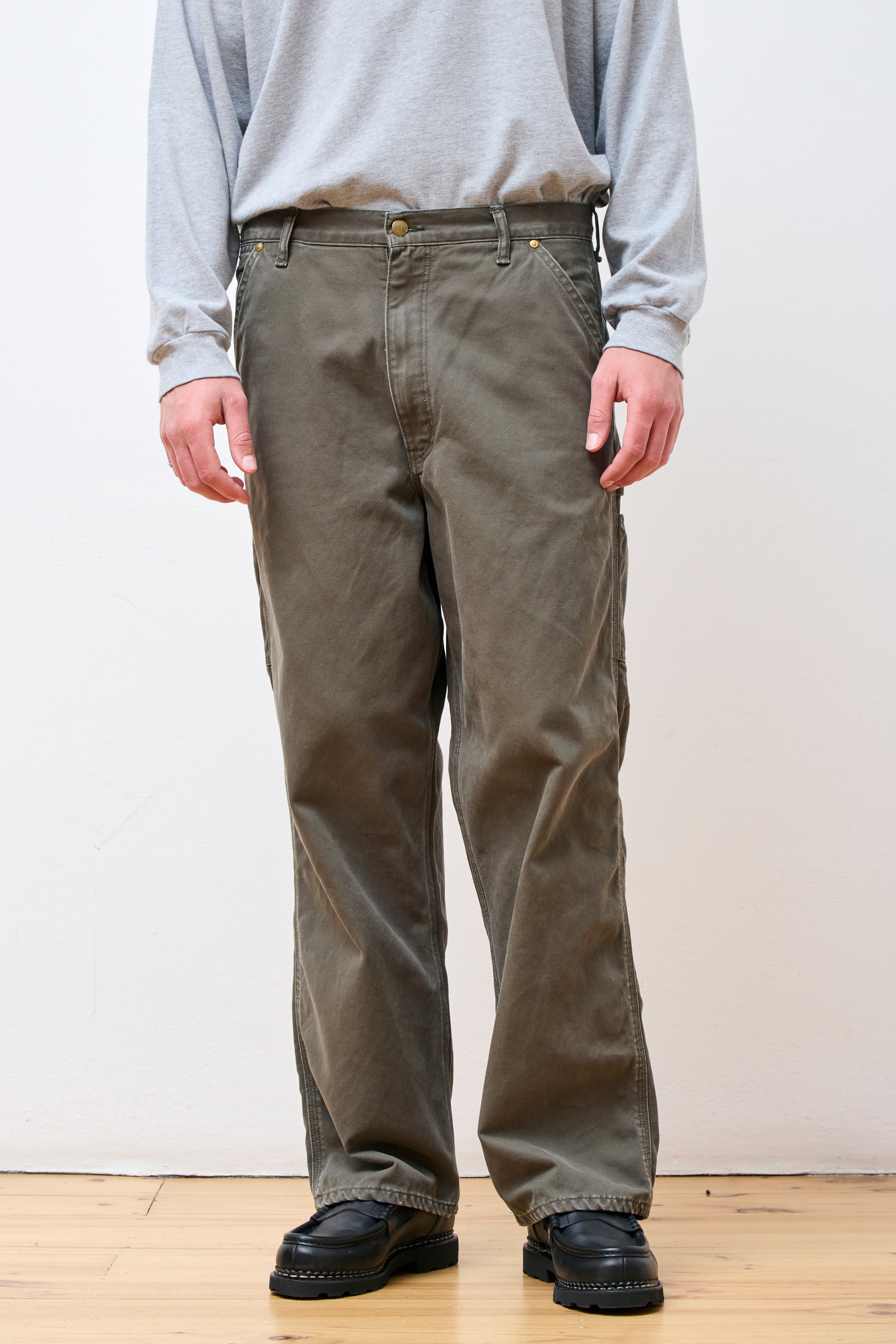 Dad's Fit Painter Pants Army Green