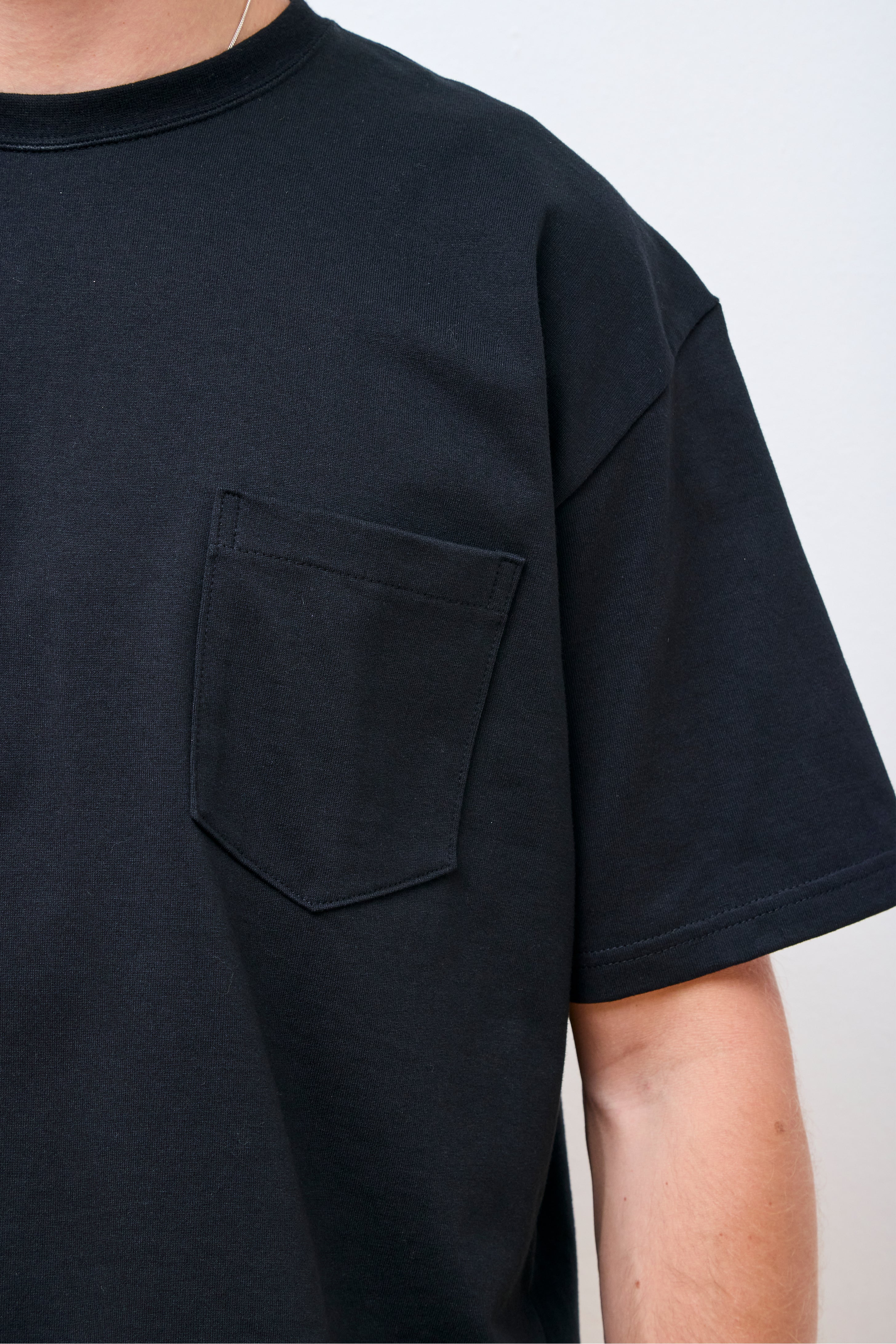 T-Shirt With Pocket Black