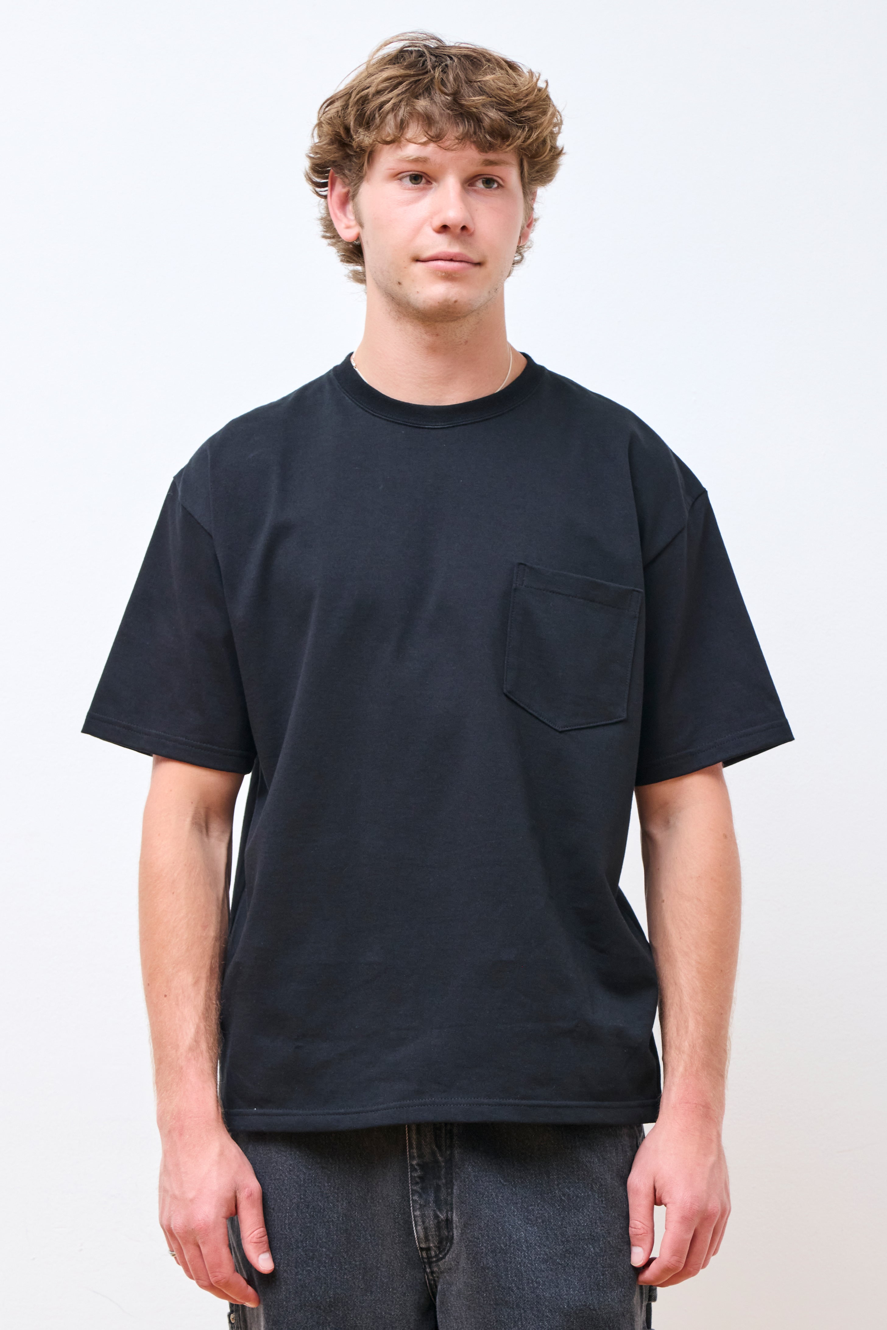 T-Shirt With Pocket Black