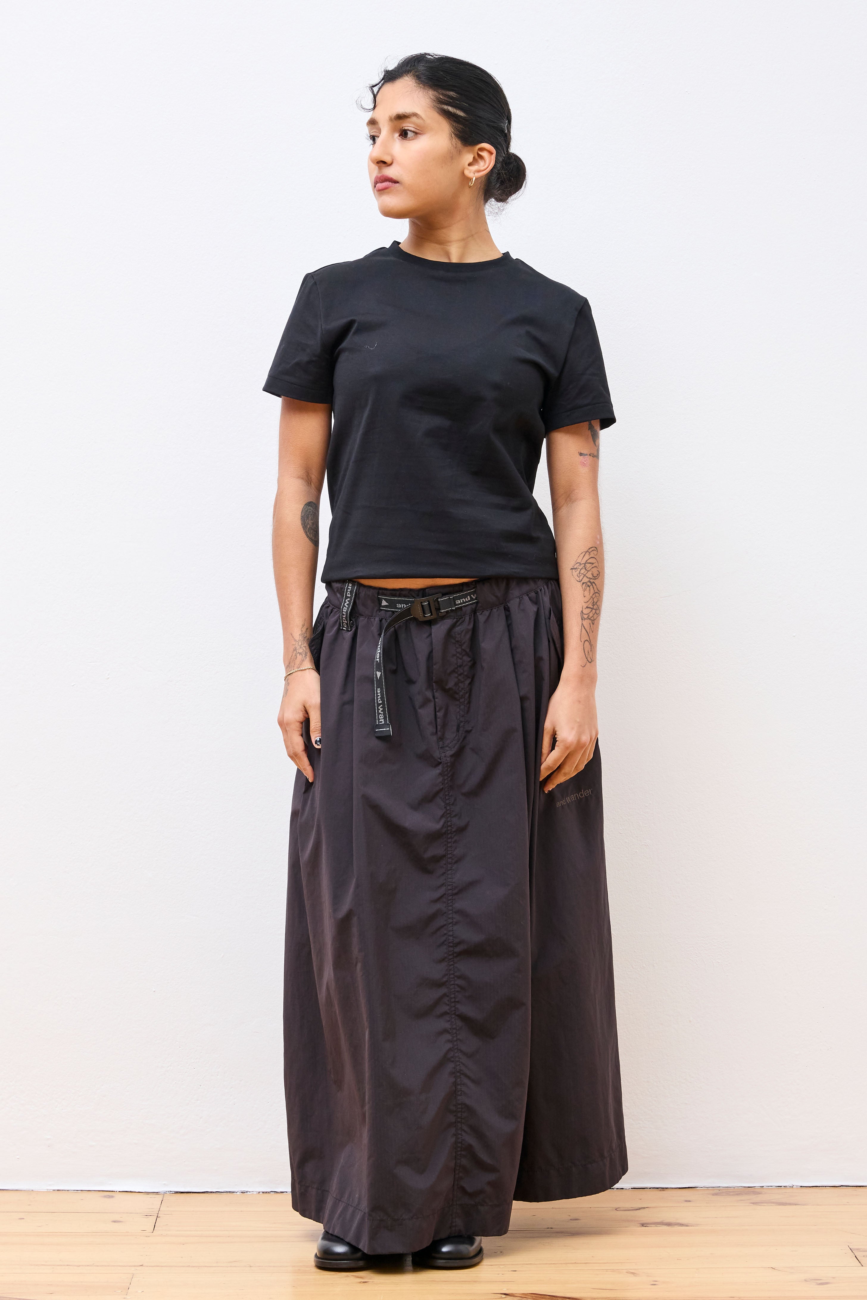 Oversized Cargo Skirt (W) Black