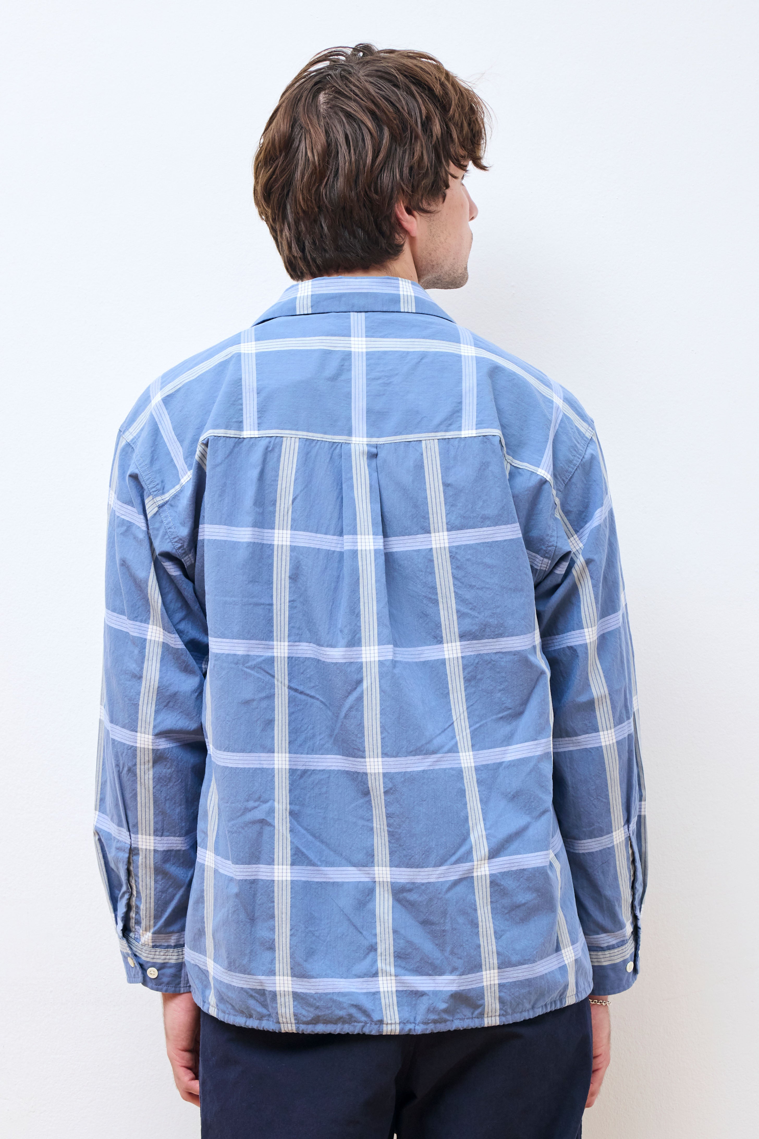 PALAKA Check Shirt Blue